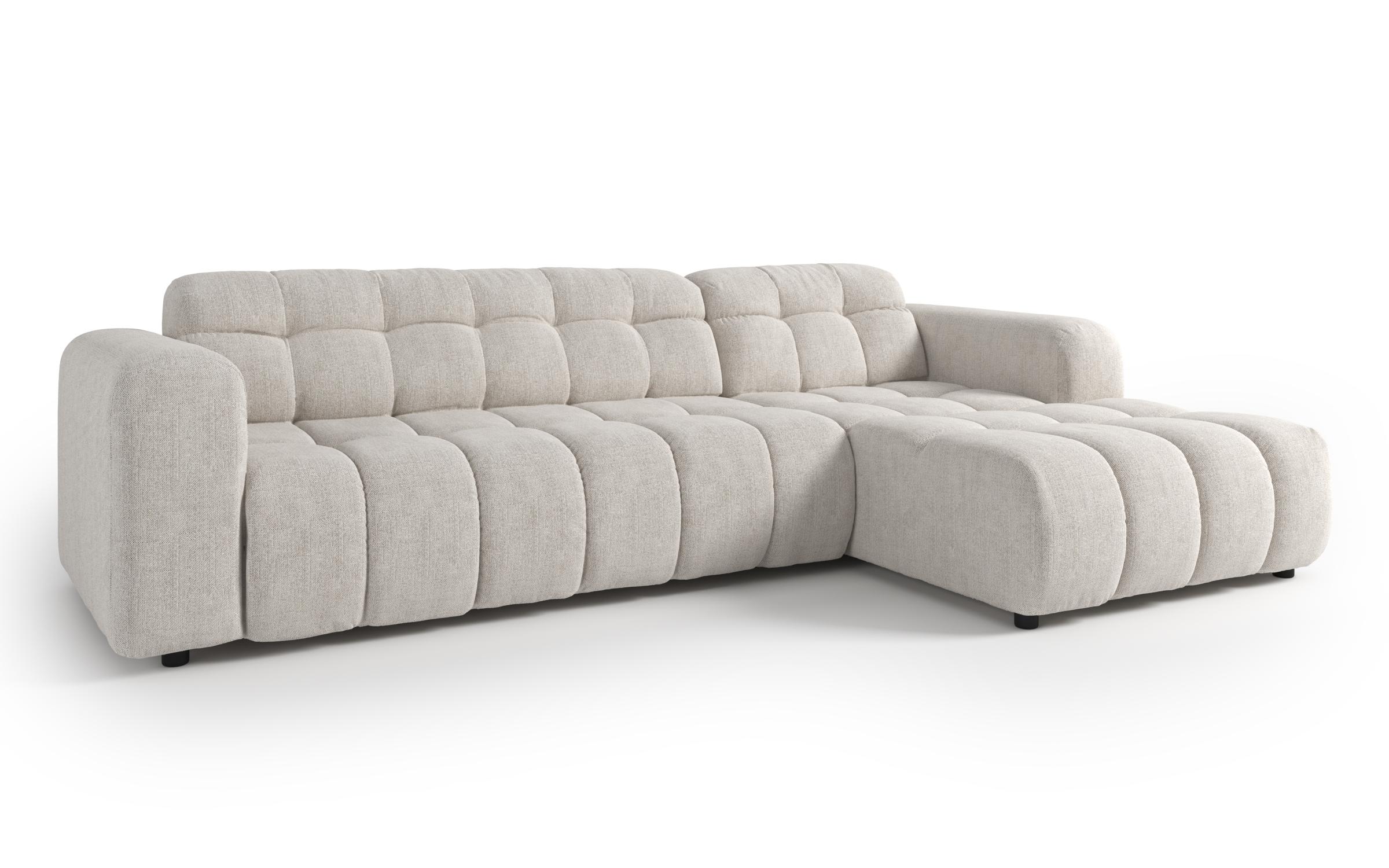 Раскладной угловой диван с электрическим механизмом Модера, белый  6