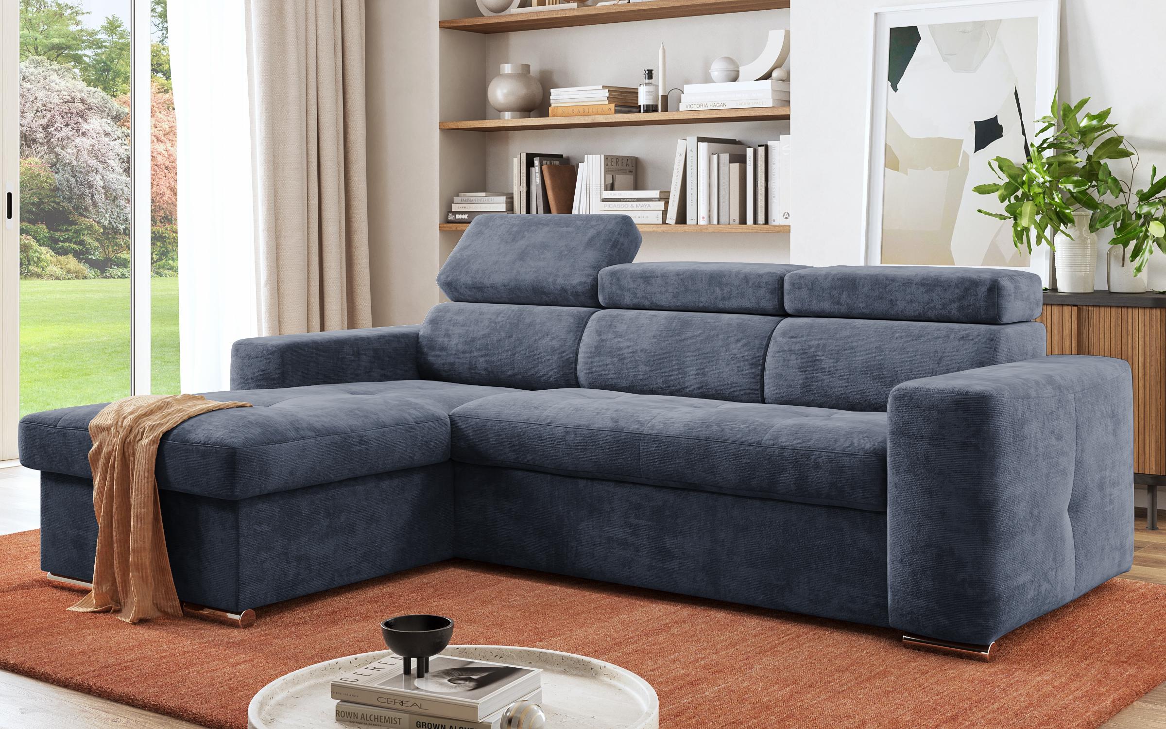 Coltar extensibil Navi Extra, albastru  8