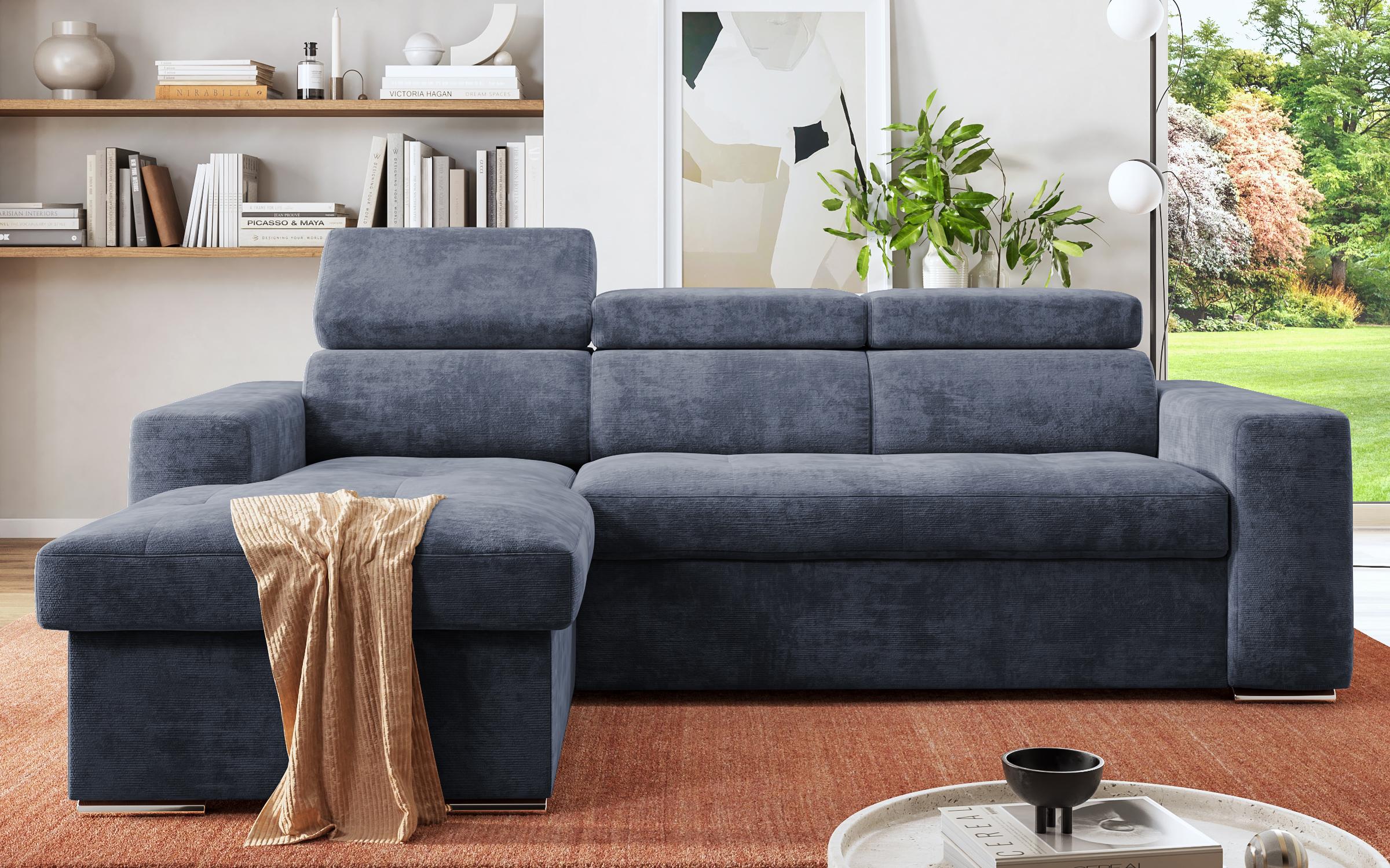 Coltar extensibil Navi Extra, albastru  1
