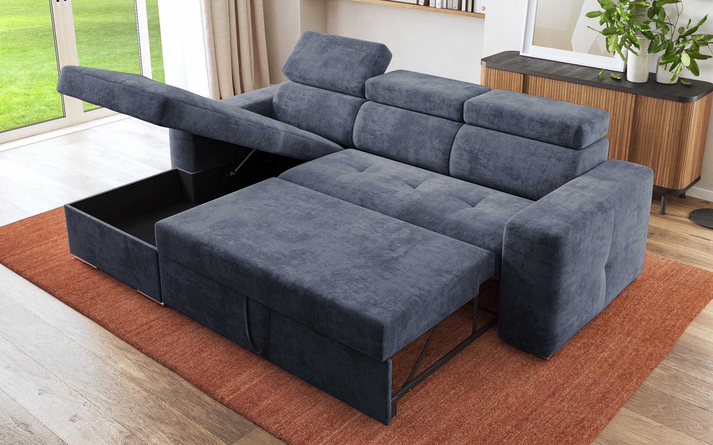 Coltar extensibil Navi Extra, albastru  7