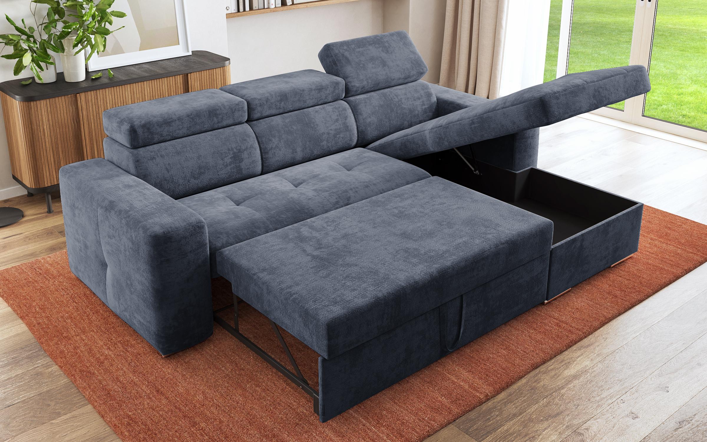 Coltar extensibil Navi Extra, albastru  8