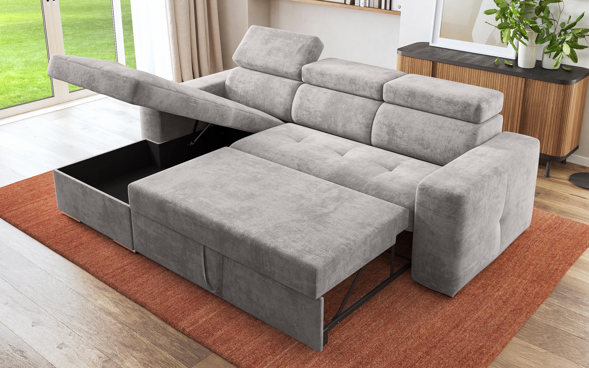 Coltar extensibil Navi Extra, gri deschis  8