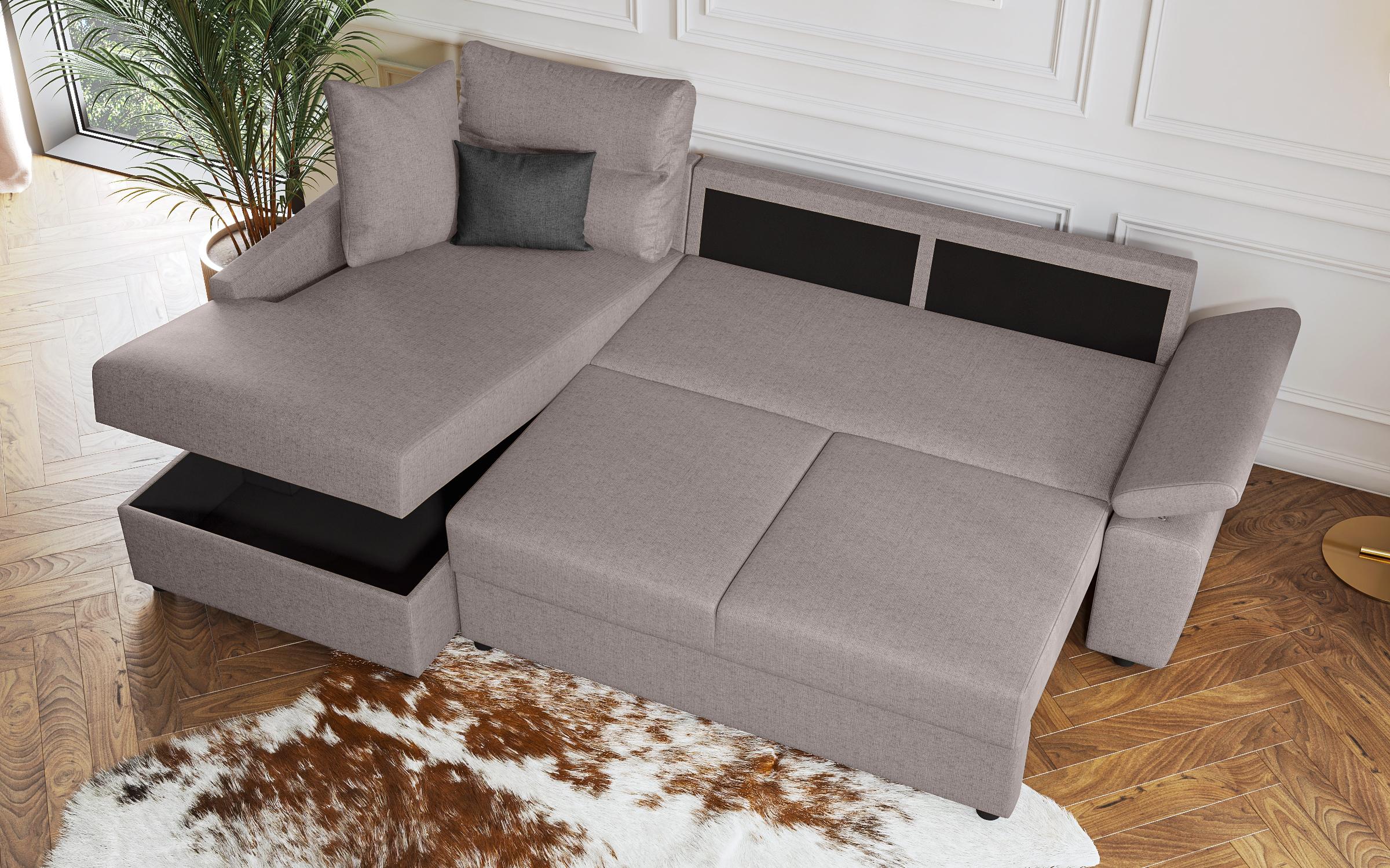 Coltar extensibil Orlean, gri deschis + gri inchis  9