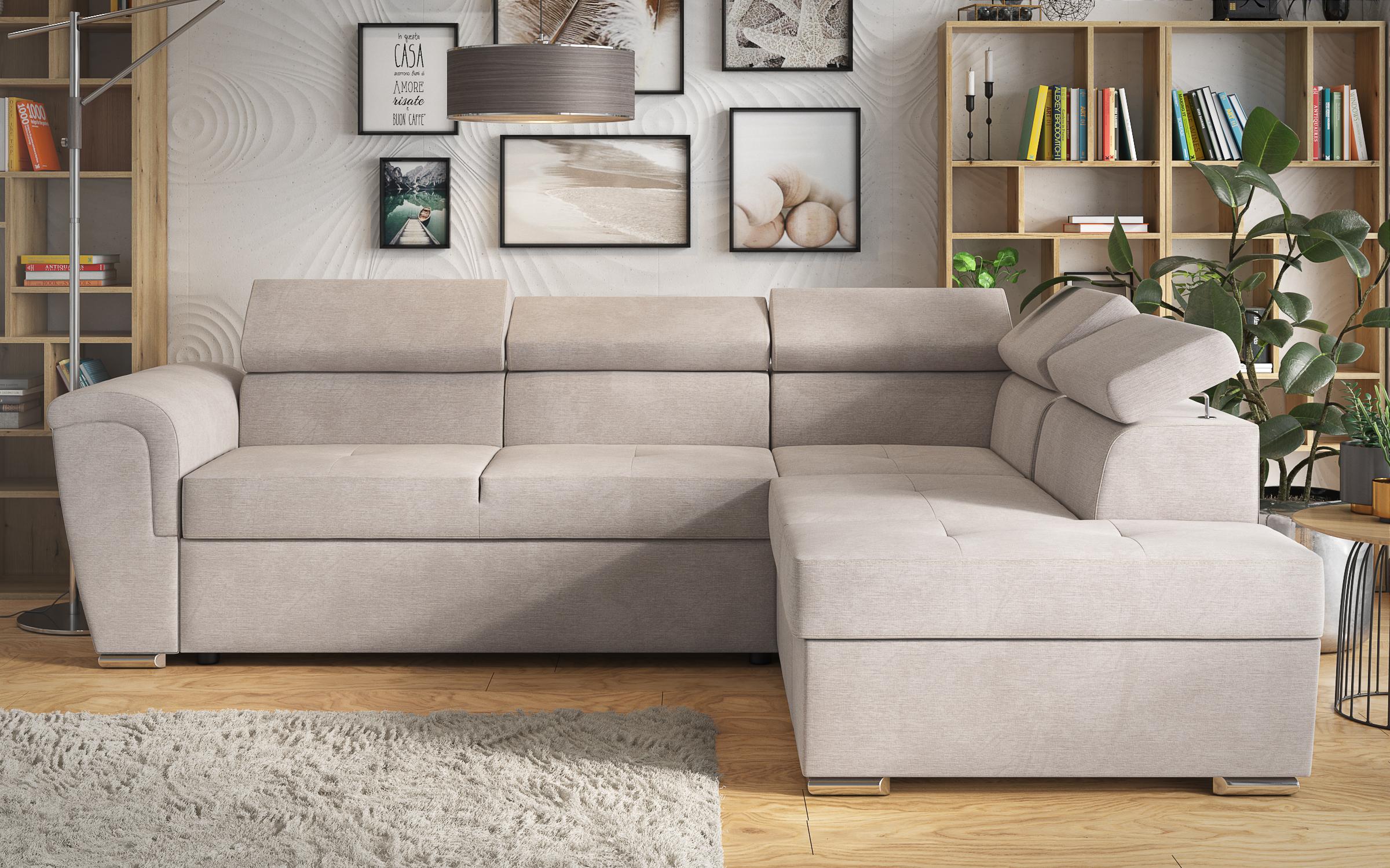 Coltar pentru living Medison, bej  1