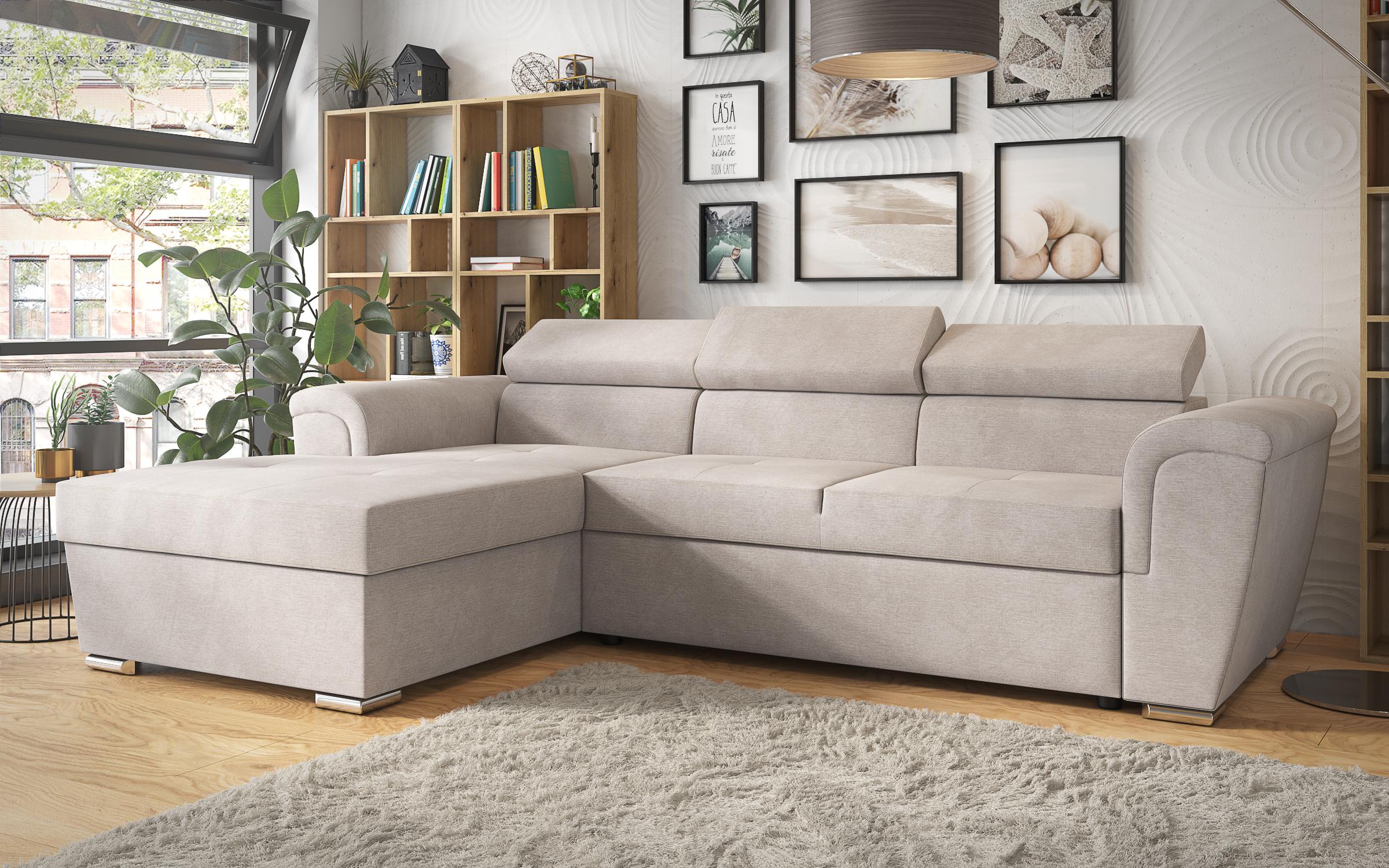 Coltar pentru living Medison Relax, bej  3