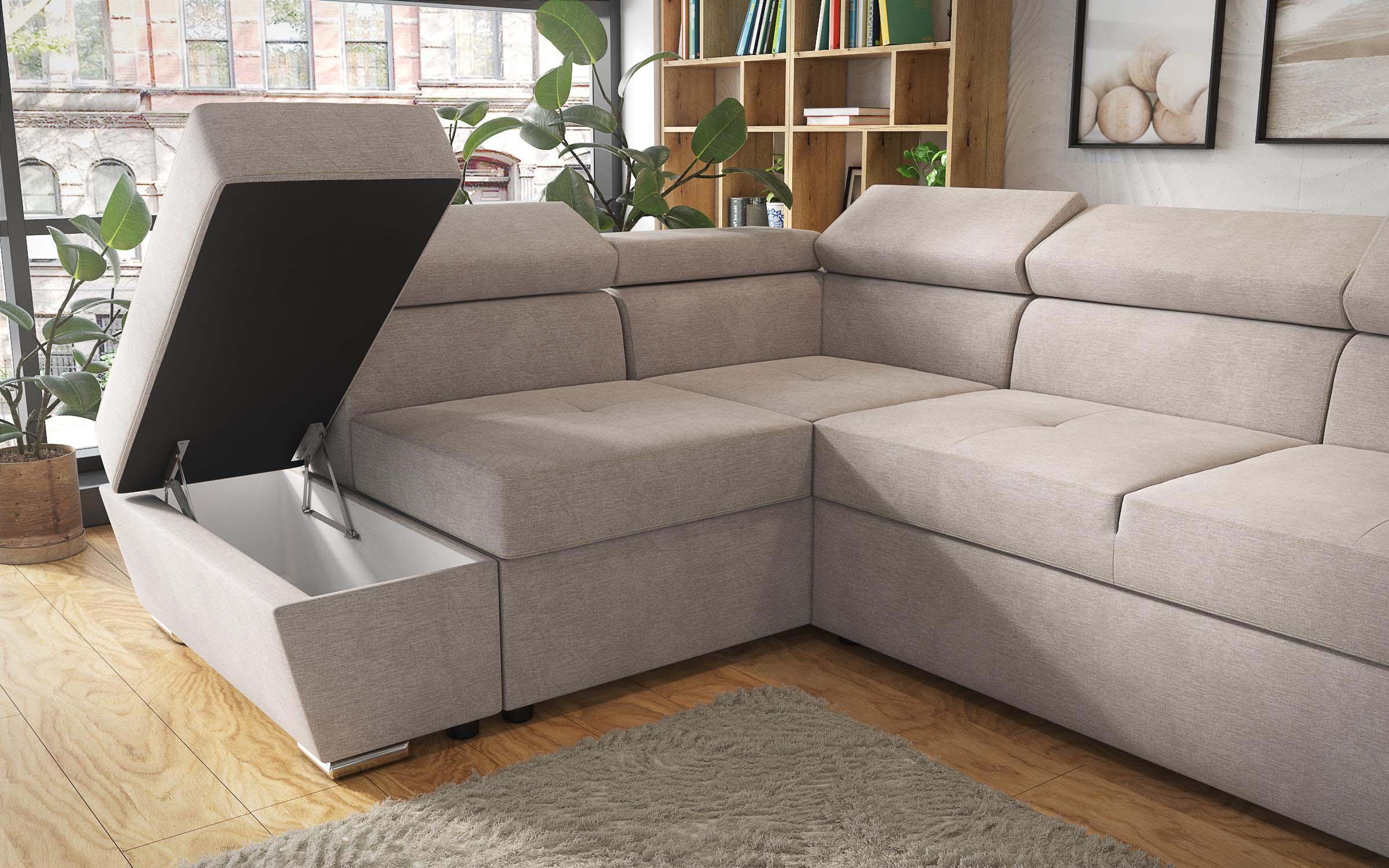 Coltar pentru living Medison, bej  3