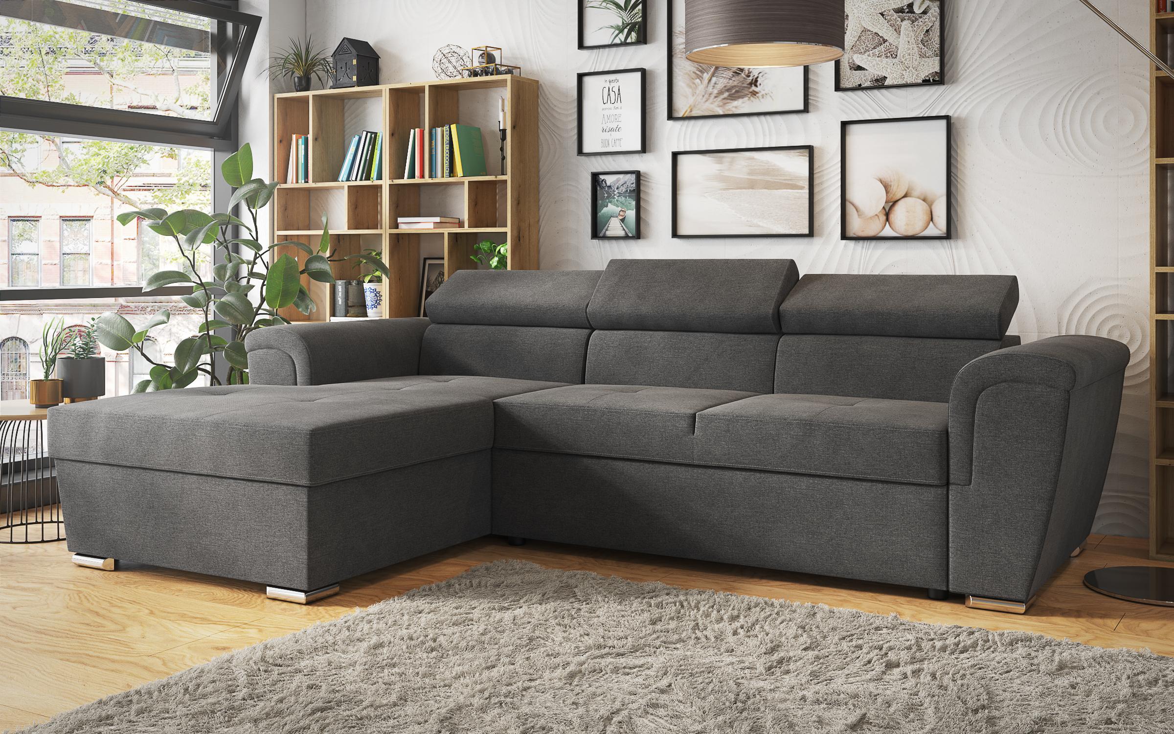 Coltar pentru living Medison Relax, gri inchis  3