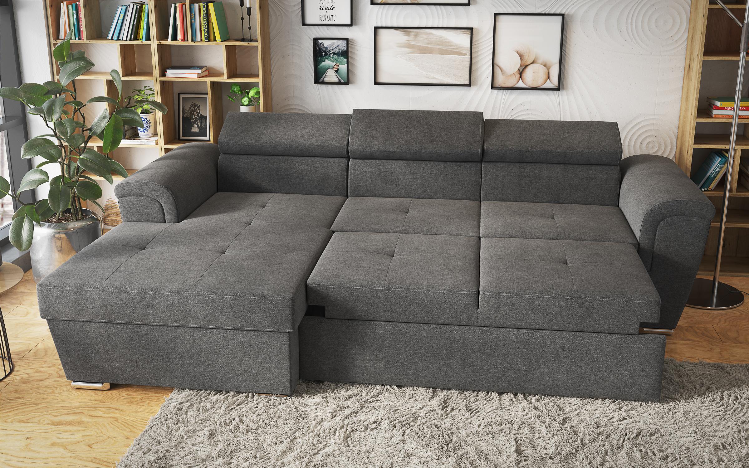 Coltar pentru living Medison Relax, gri inchis  5