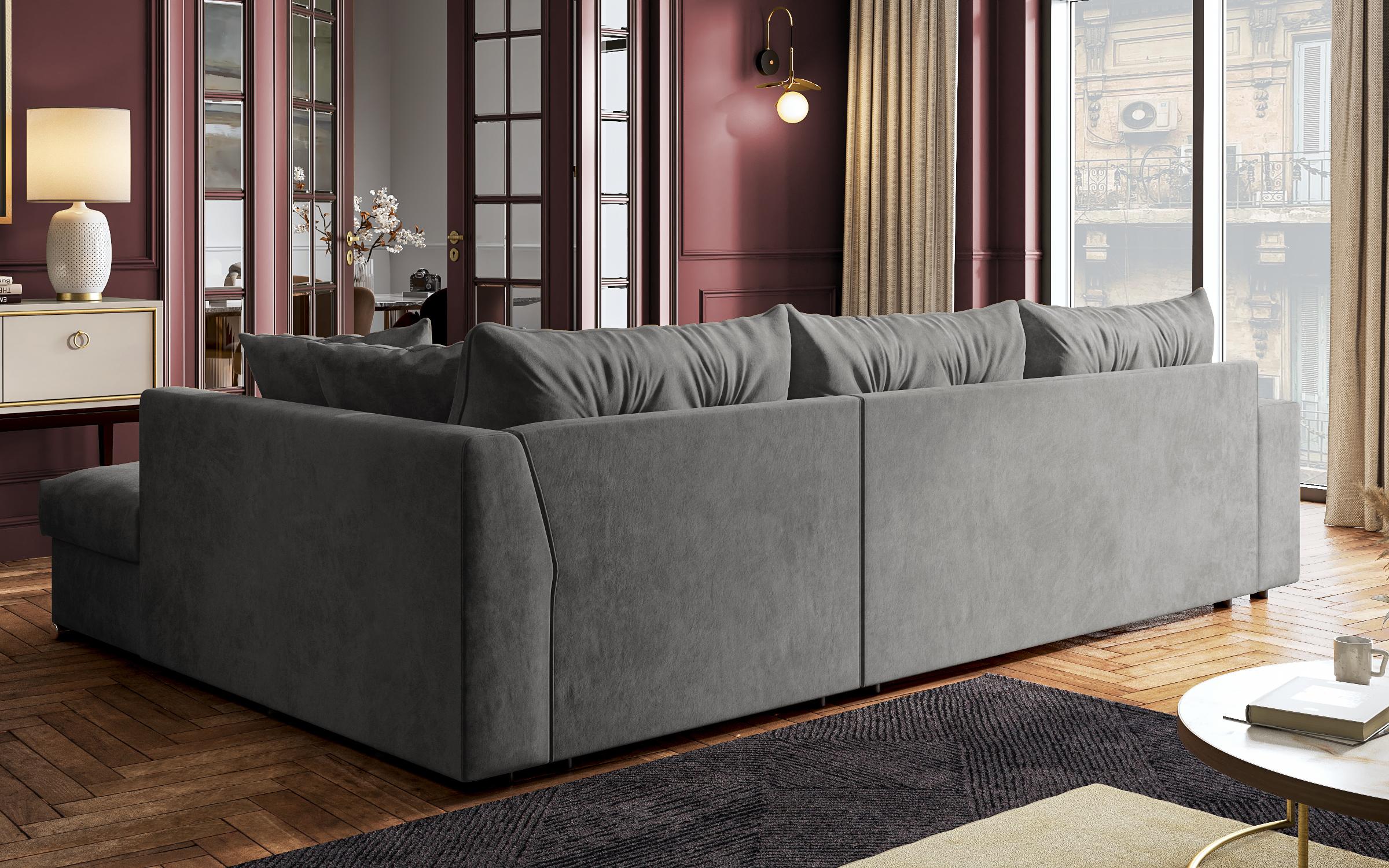 Coltar extensibil Roma, gri deschis  6