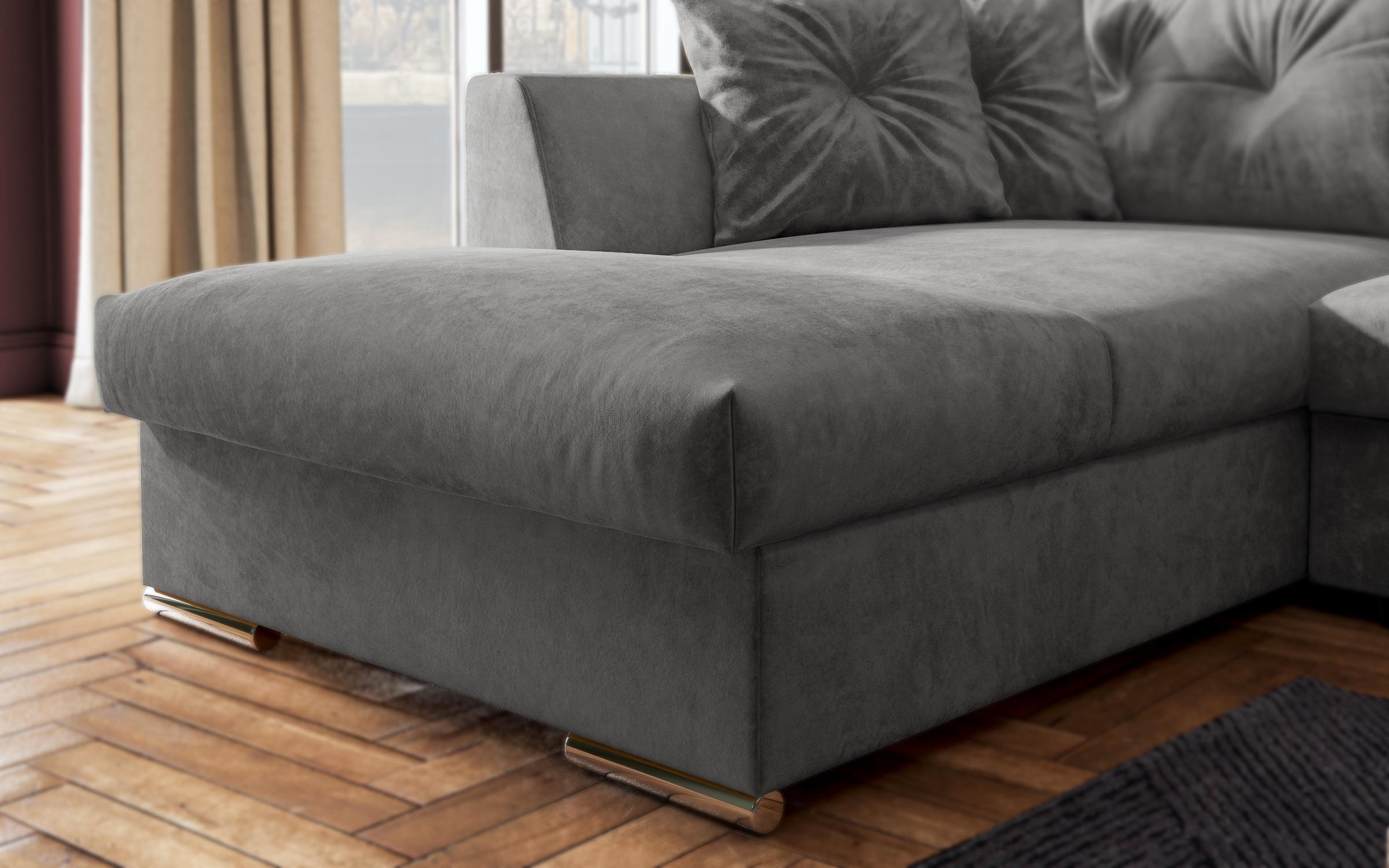 Coltar extensibil Roma, gri deschis  8