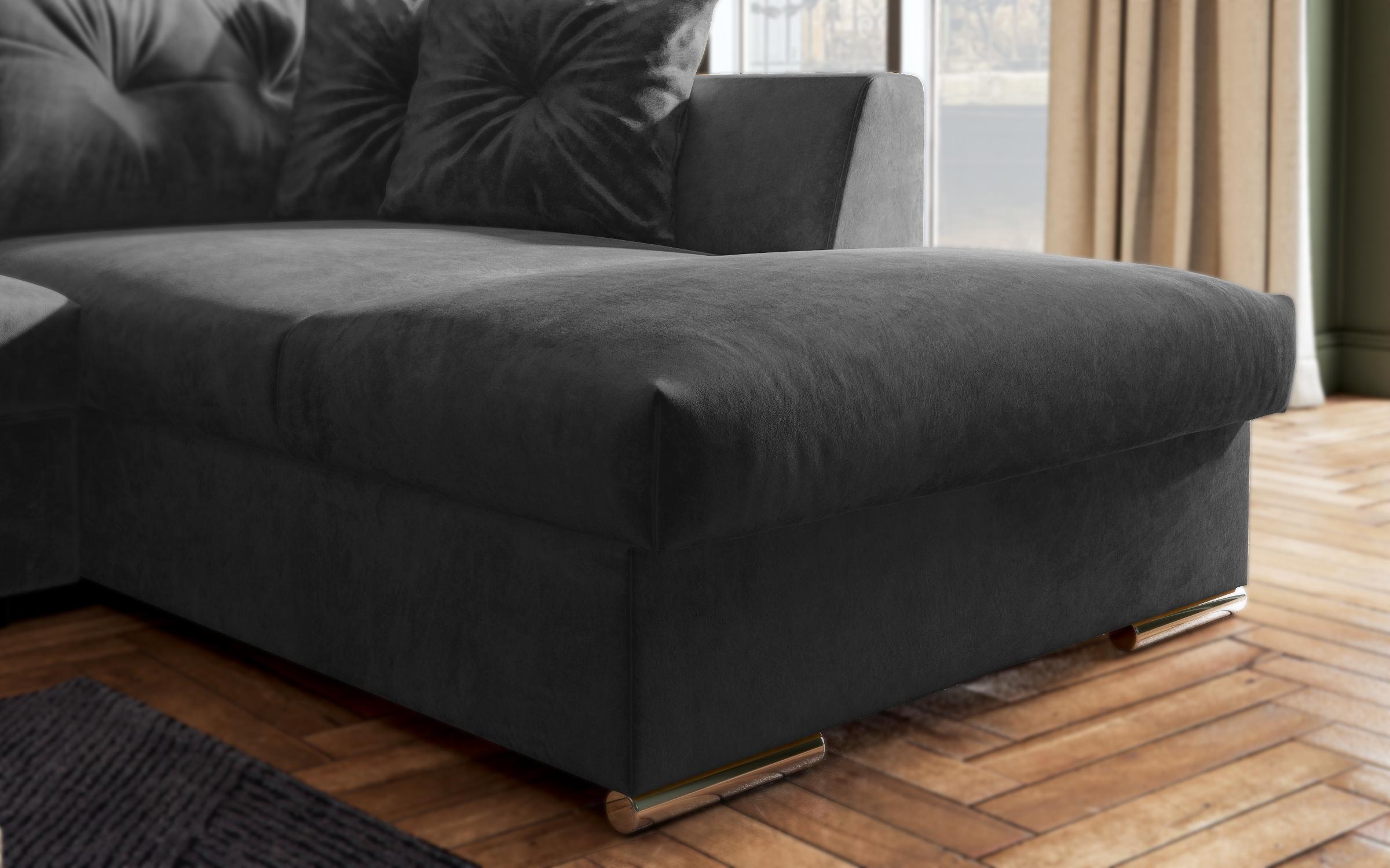 Coltar extensibil Roma, gri inchis  8