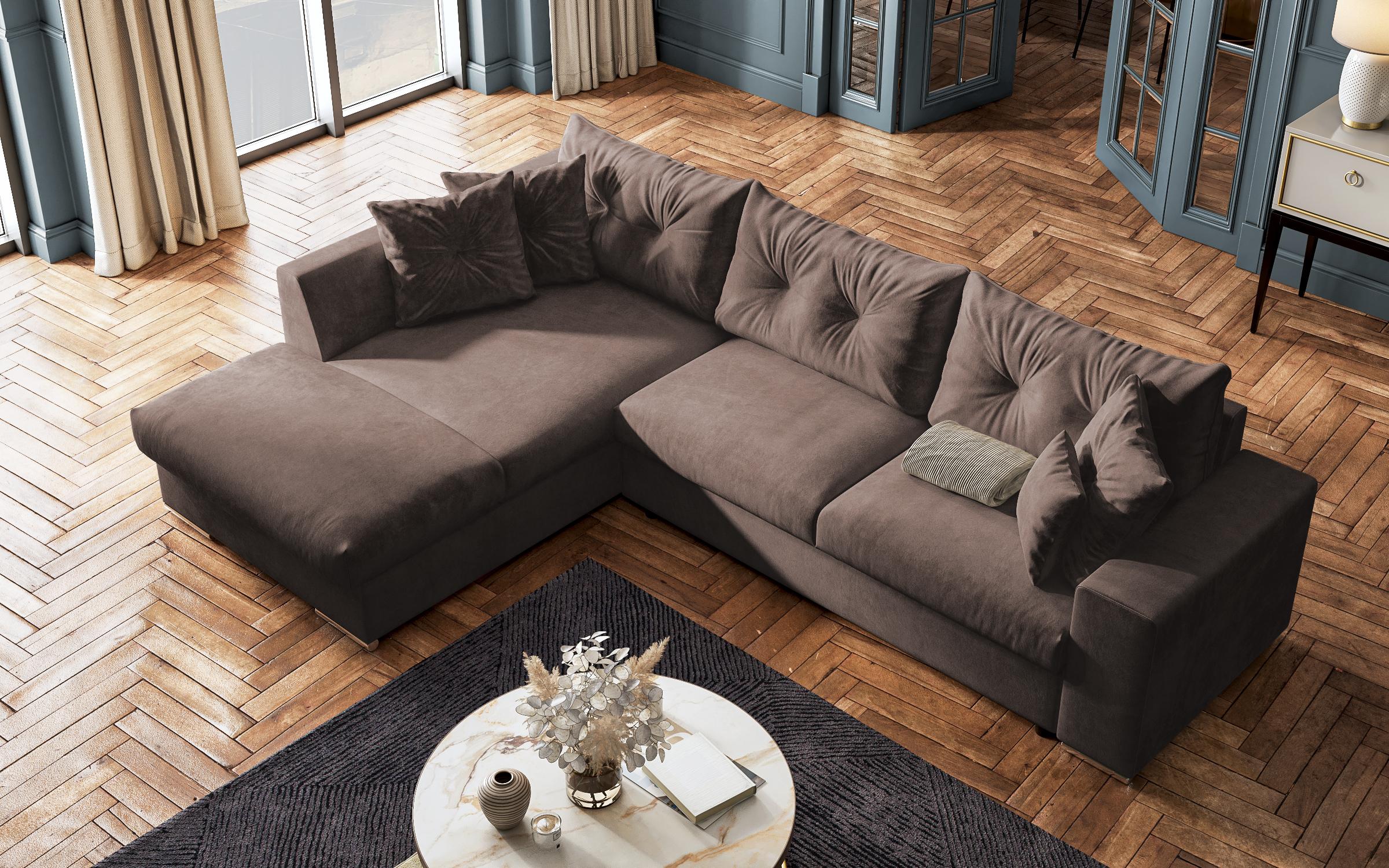 Coltar extensibil Roma, maro inchis  5