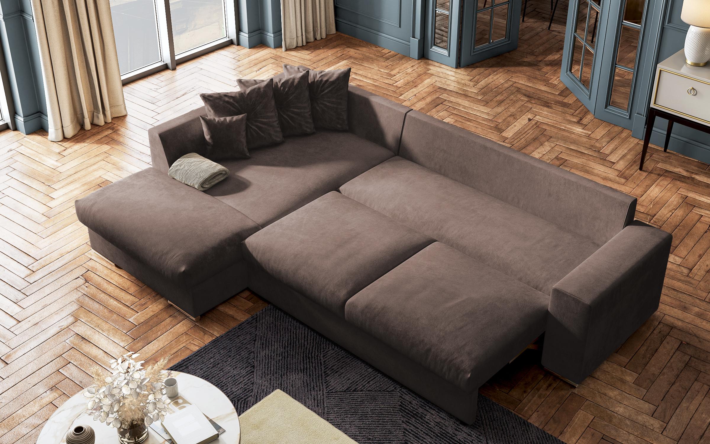 Coltar extensibil Roma, maro inchis  7