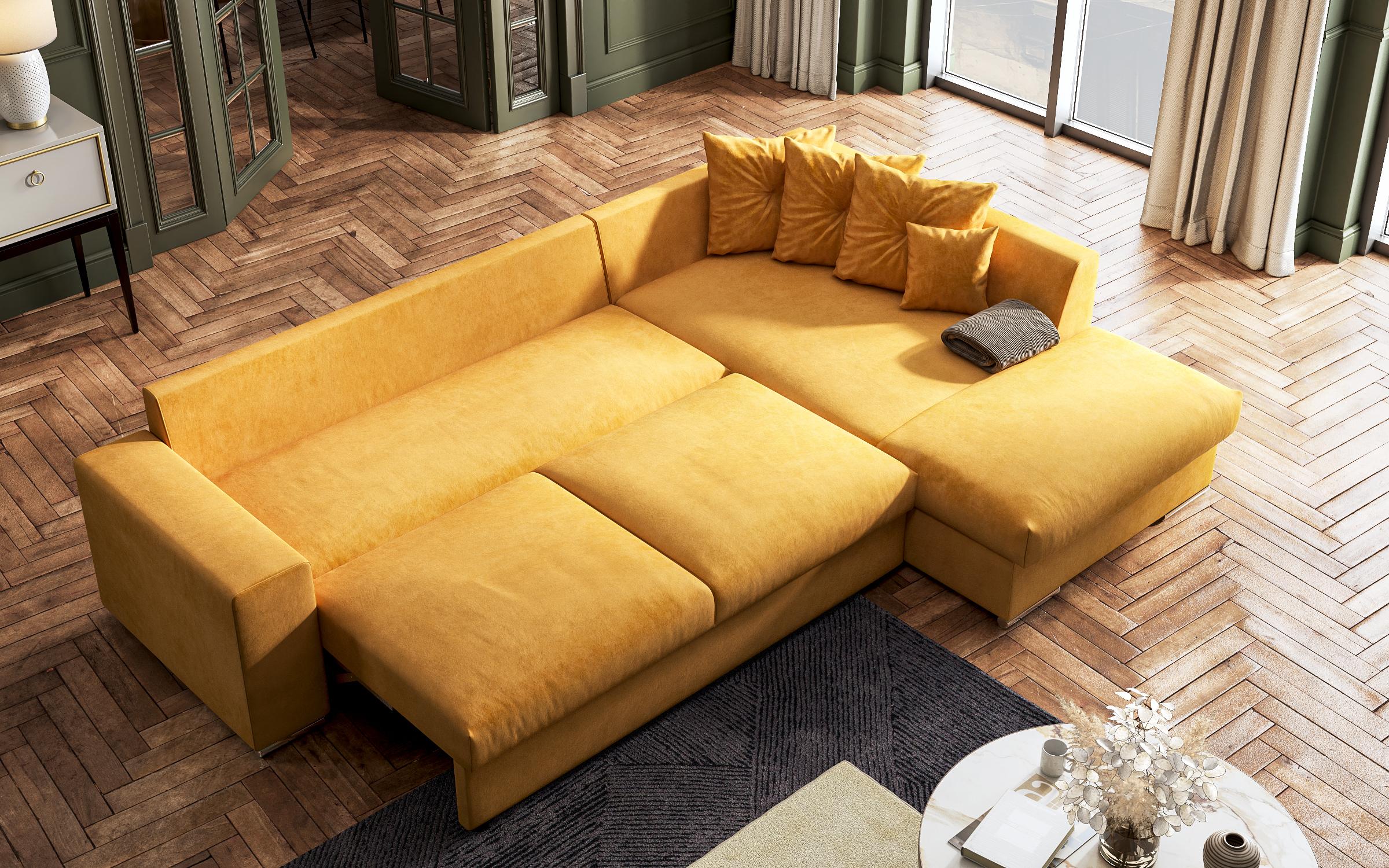 Coltar extensibil Roma, galben  7