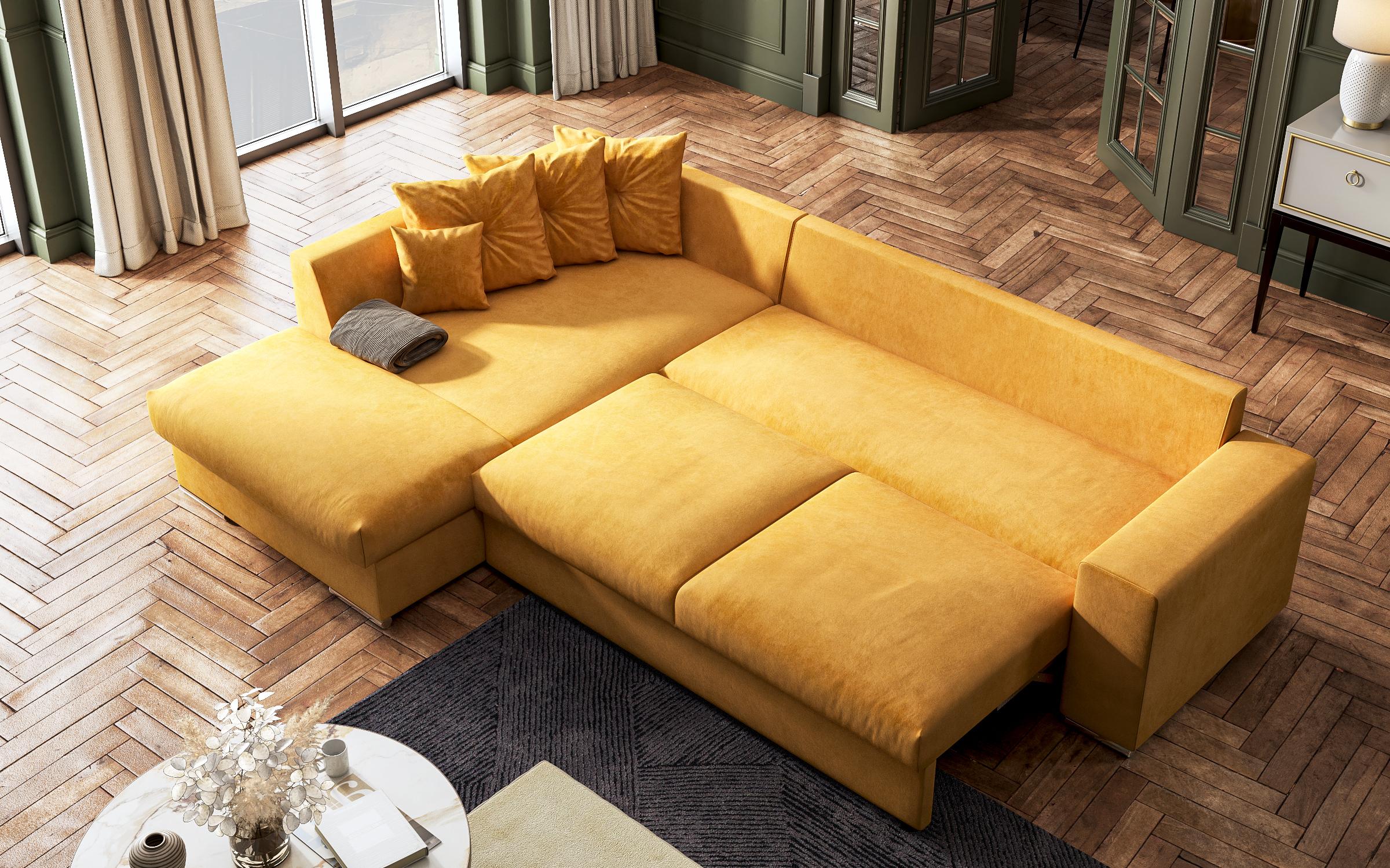 Coltar extensibil Roma, galben  7