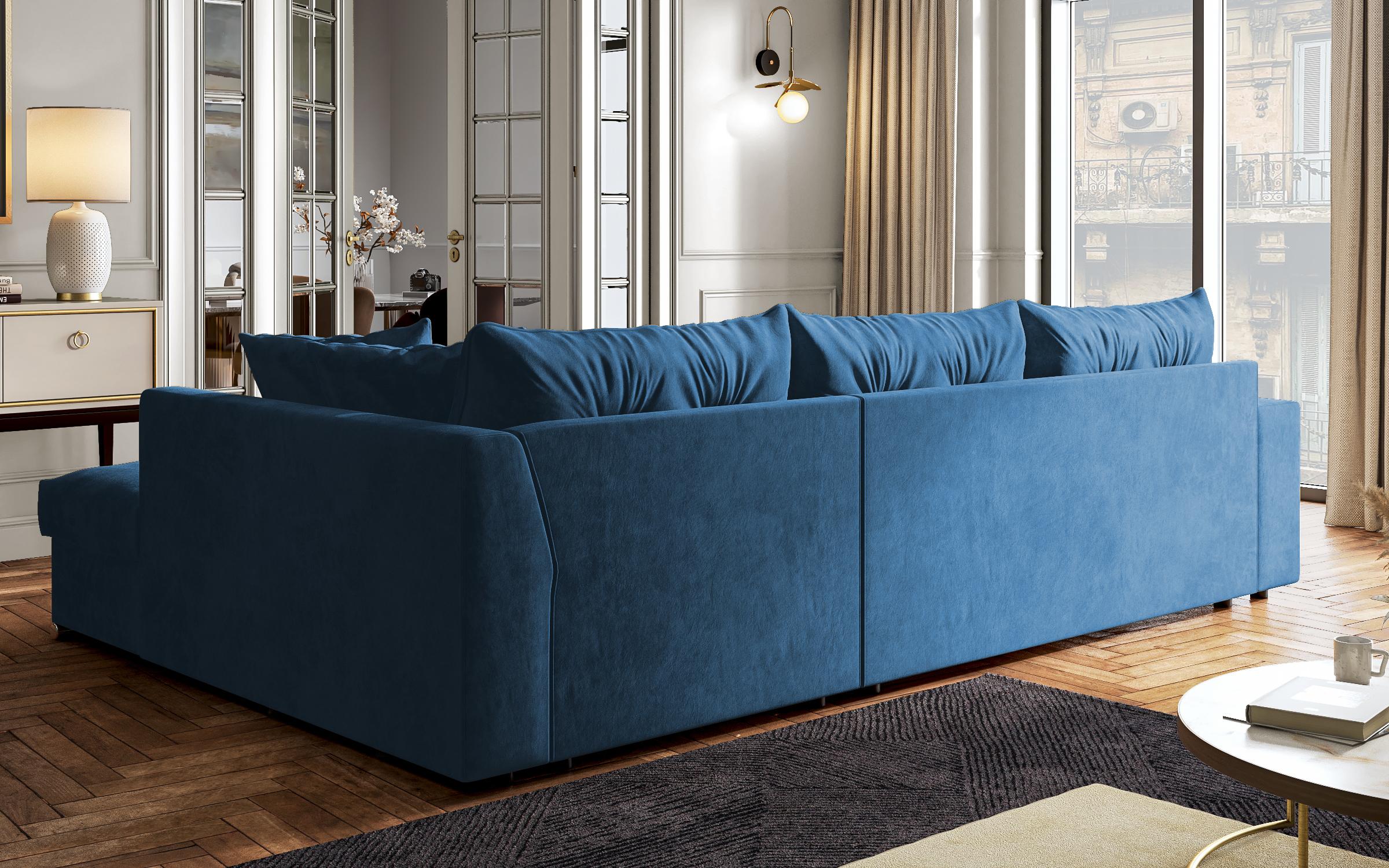 Coltar extensibil  Roma, albastru  6