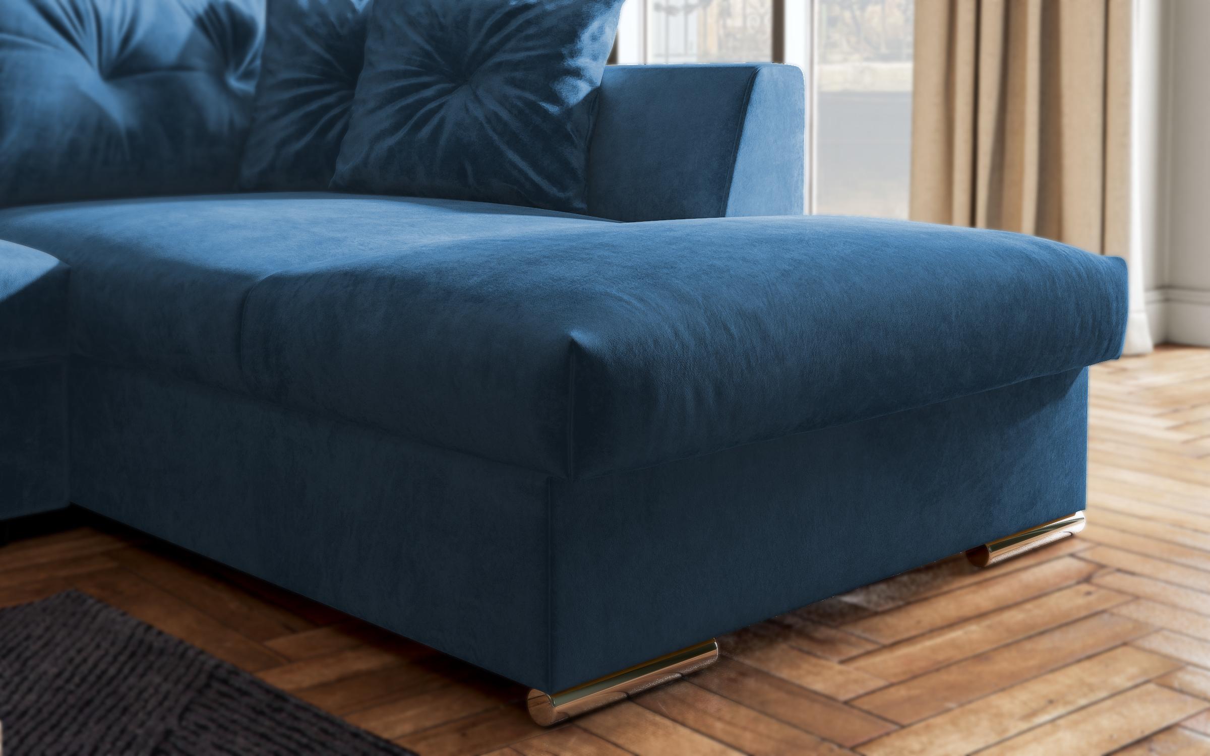 Coltar extensibil  Roma, albastru  8