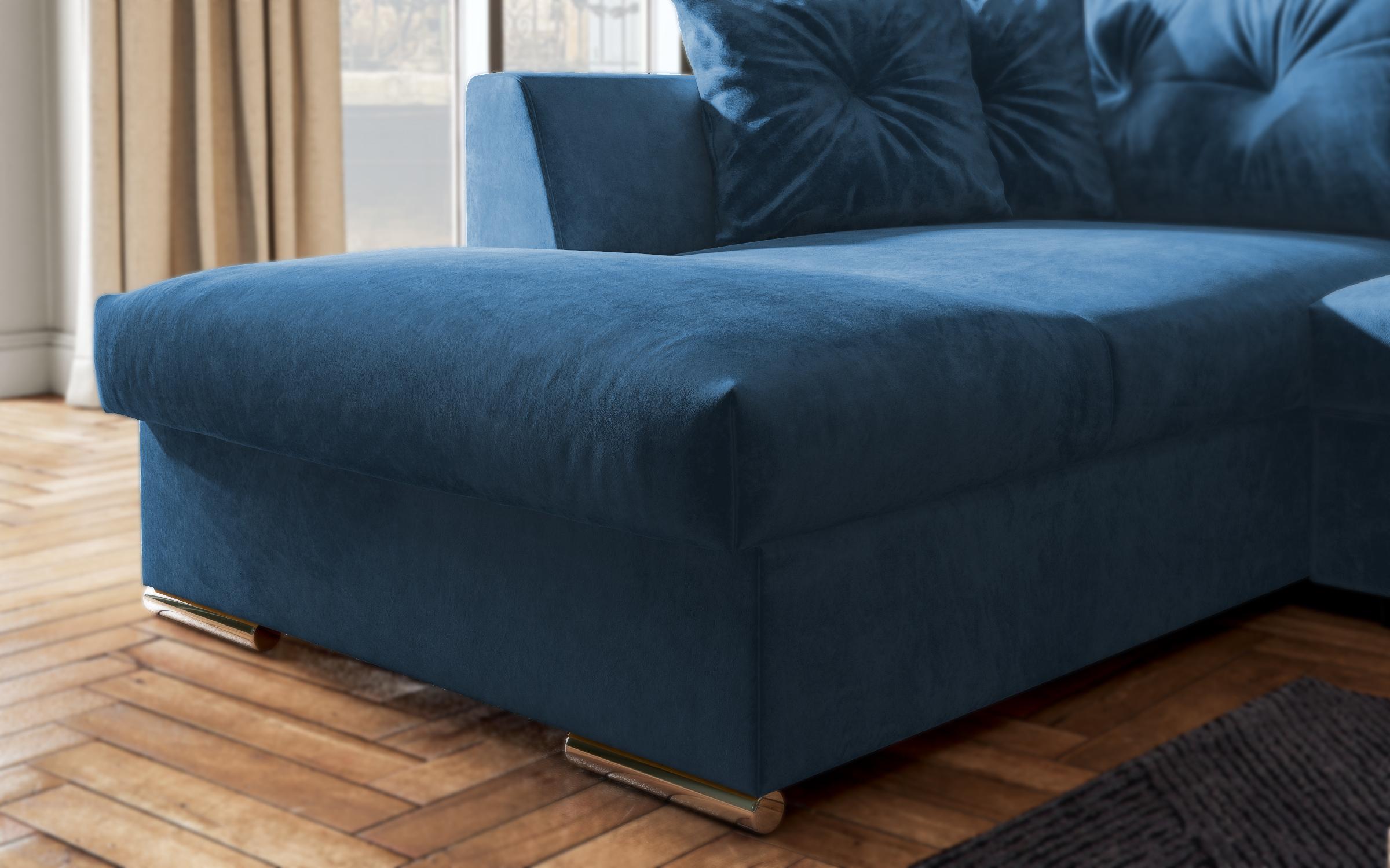 Coltar extensibil  Roma, albastru  8