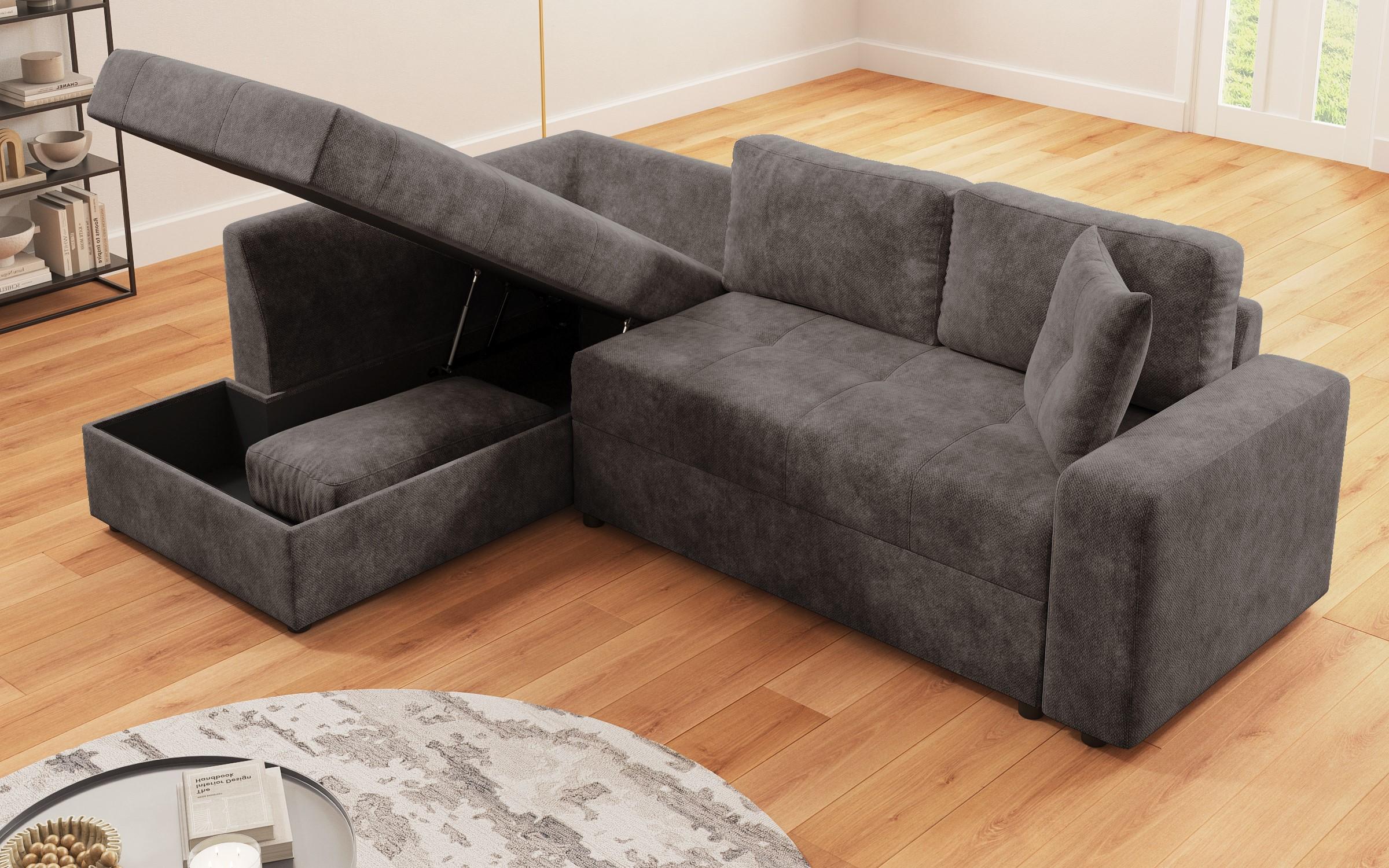 Coltar extensibil Ruben, grafit  8