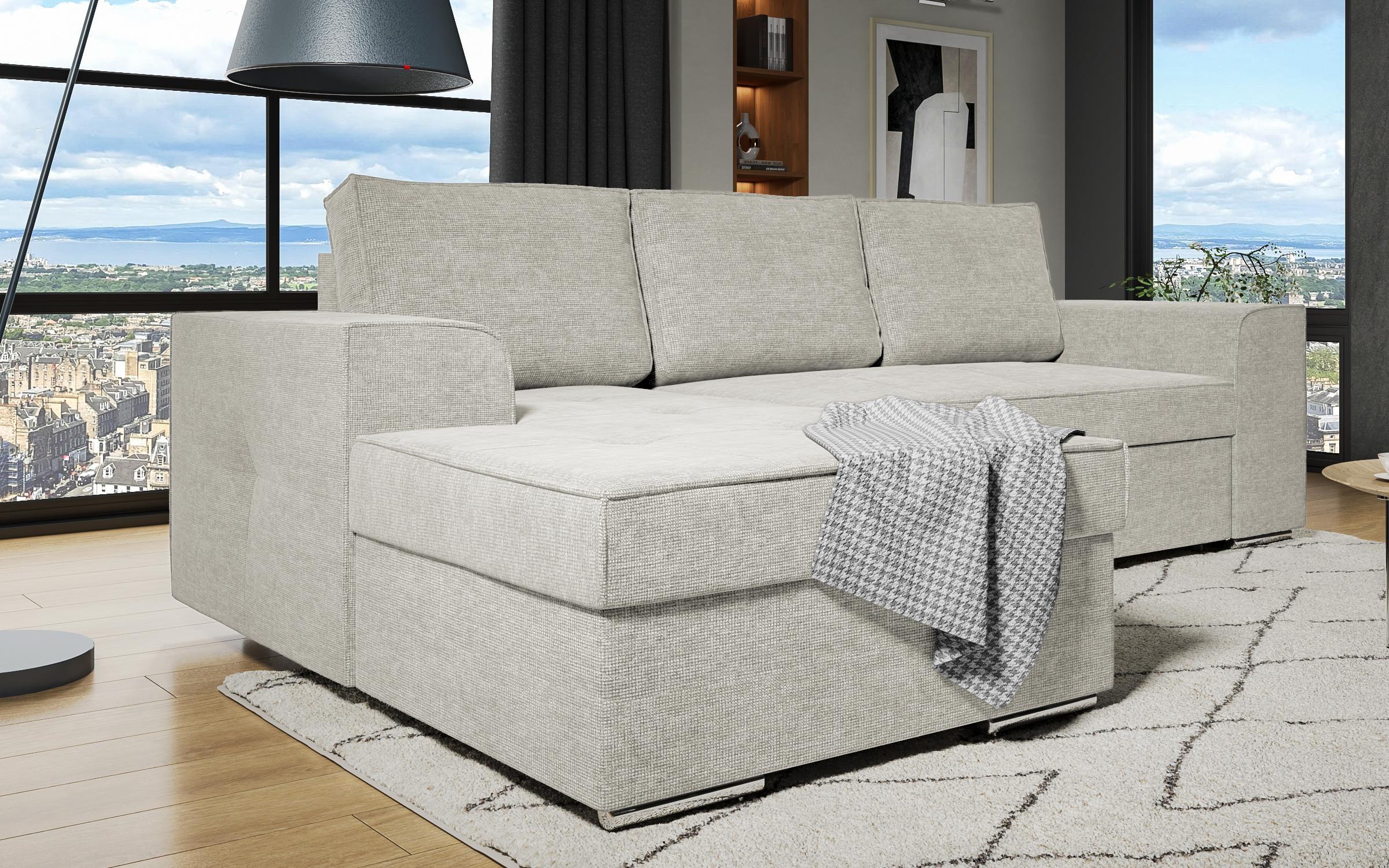 Coltar extensibil Tivoli, bej deschis  4