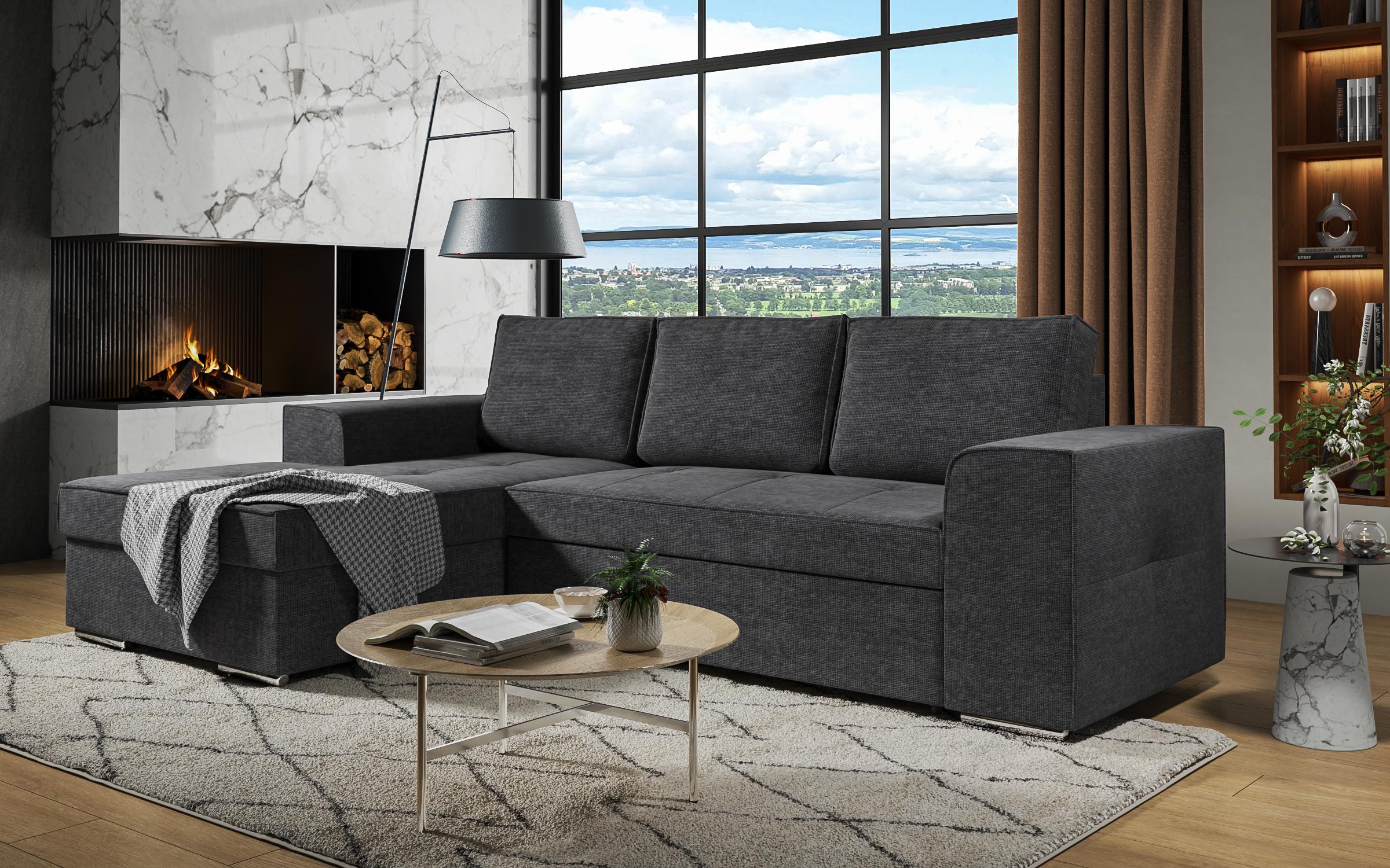 Coltar extensibil Tivoli, gri inchis  3