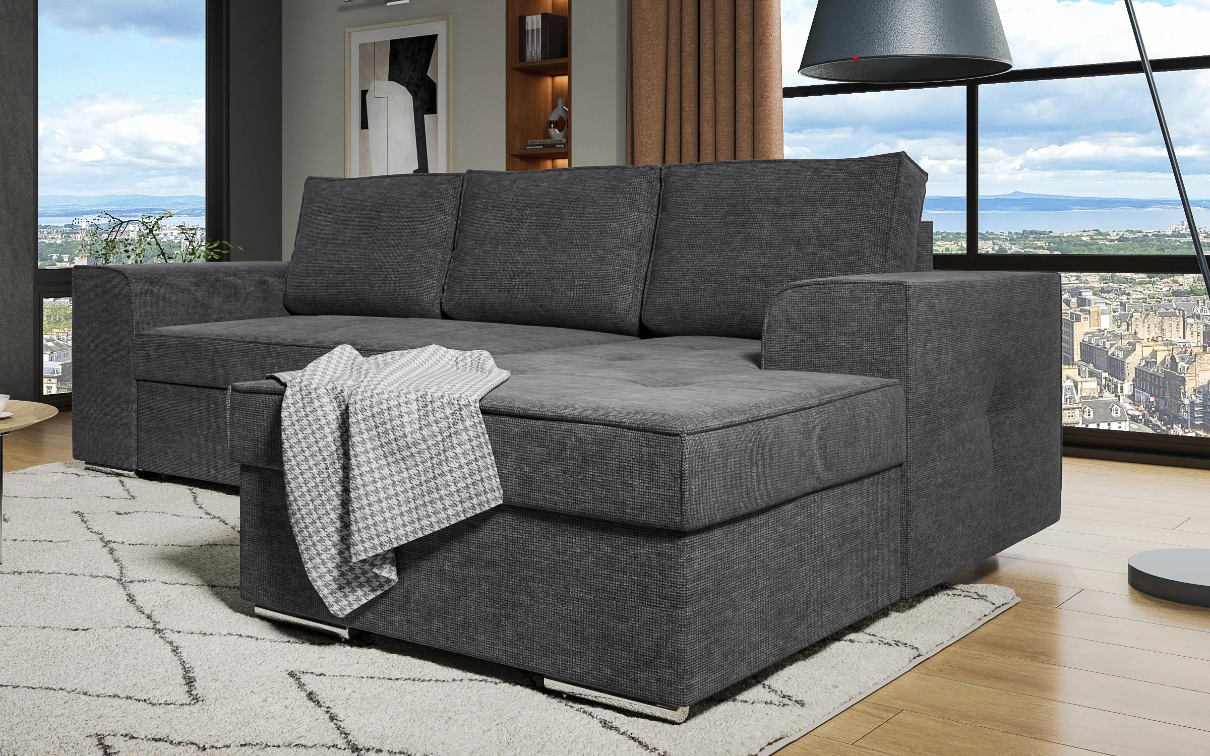 Coltar extensibil Tivoli, gri inchis  4