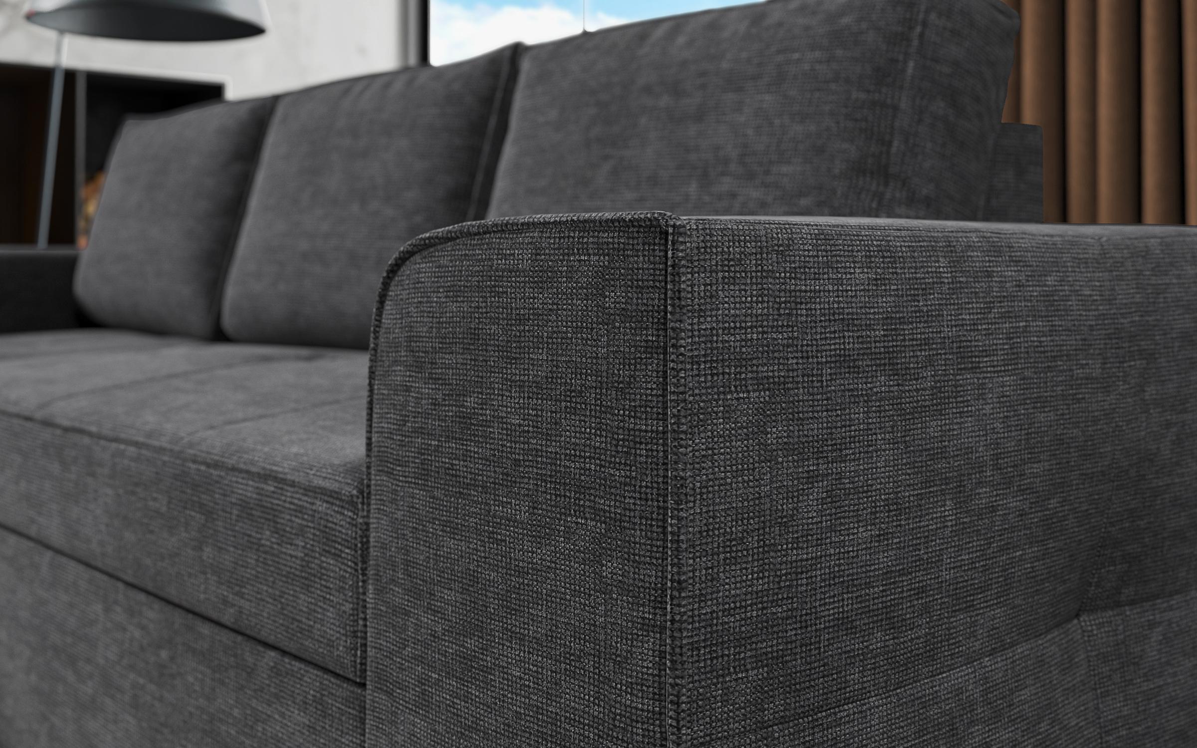 Coltar extensibil Tivoli, gri inchis  5