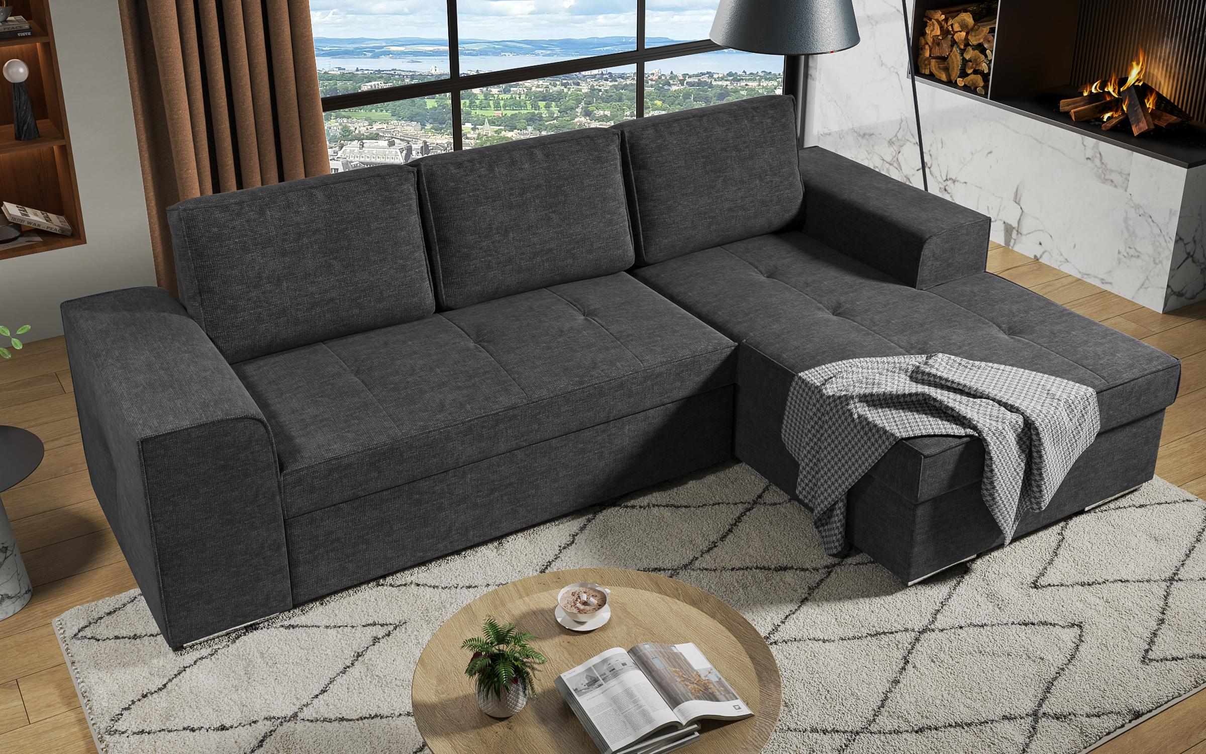 Coltar extensibil Tivoli, gri inchis  6