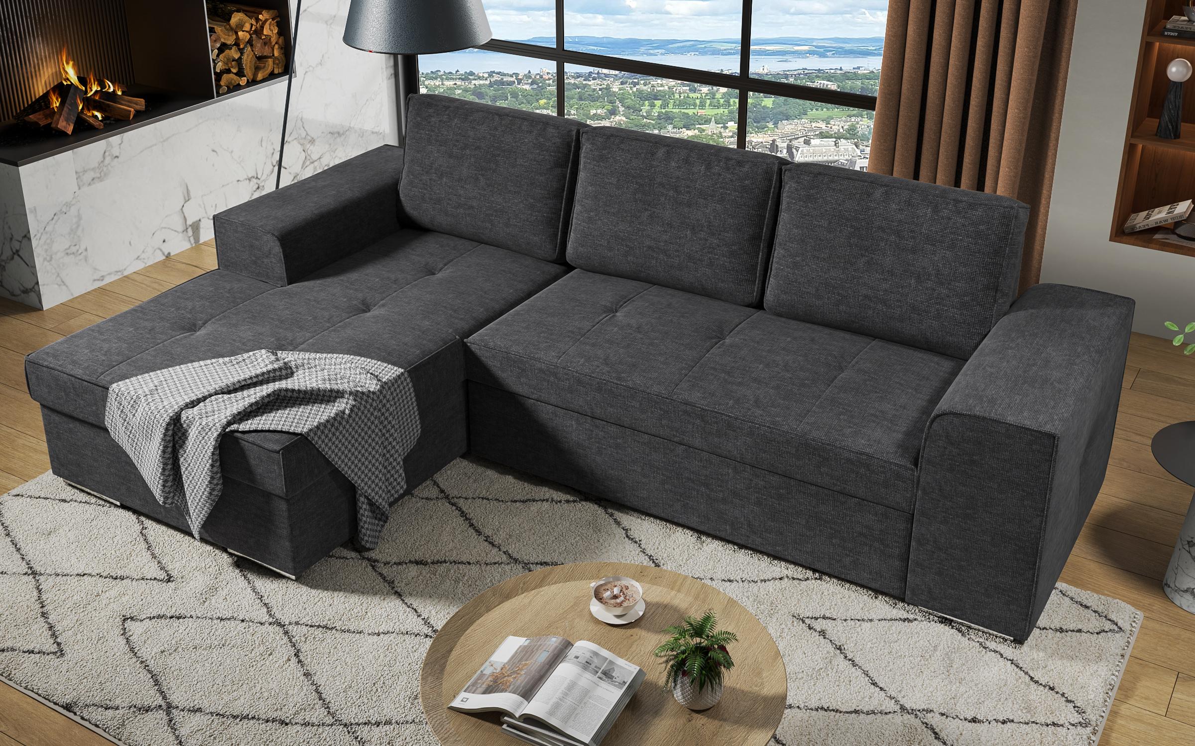 Coltar extensibil Tivoli, gri inchis  6