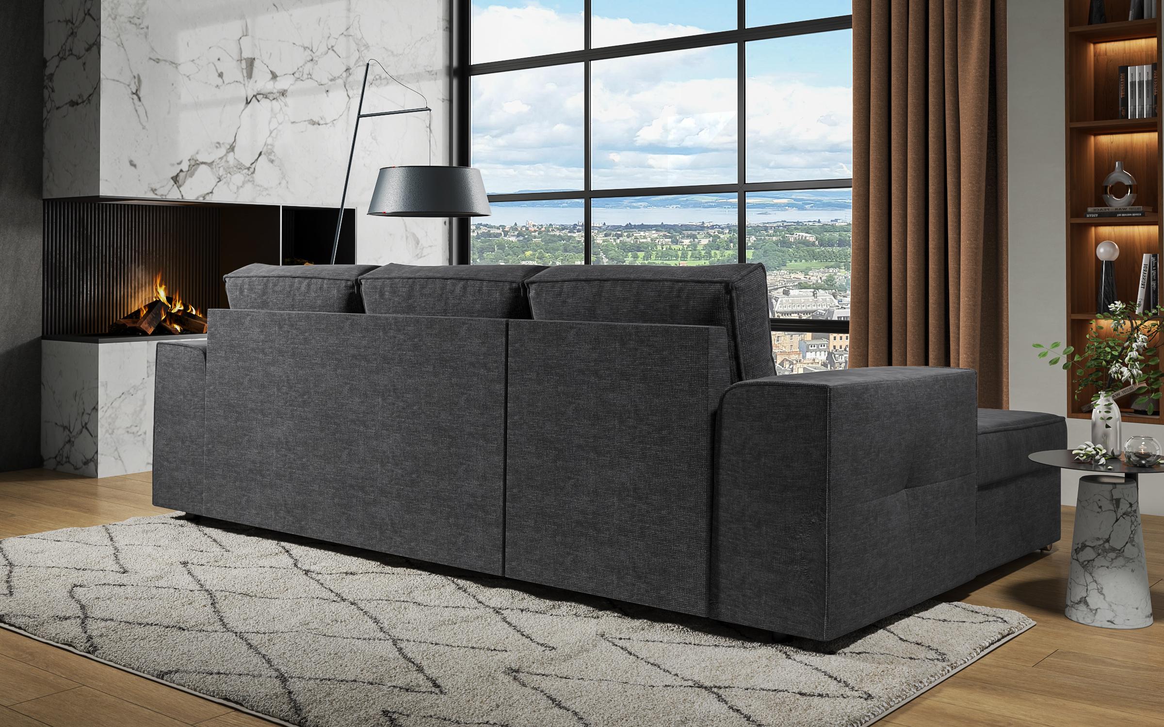 Coltar extensibil Tivoli, gri inchis  7