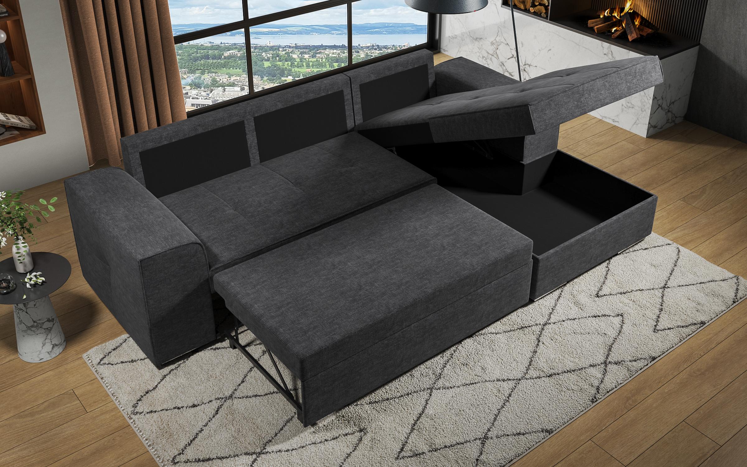 Coltar extensibil Tivoli, gri inchis  8