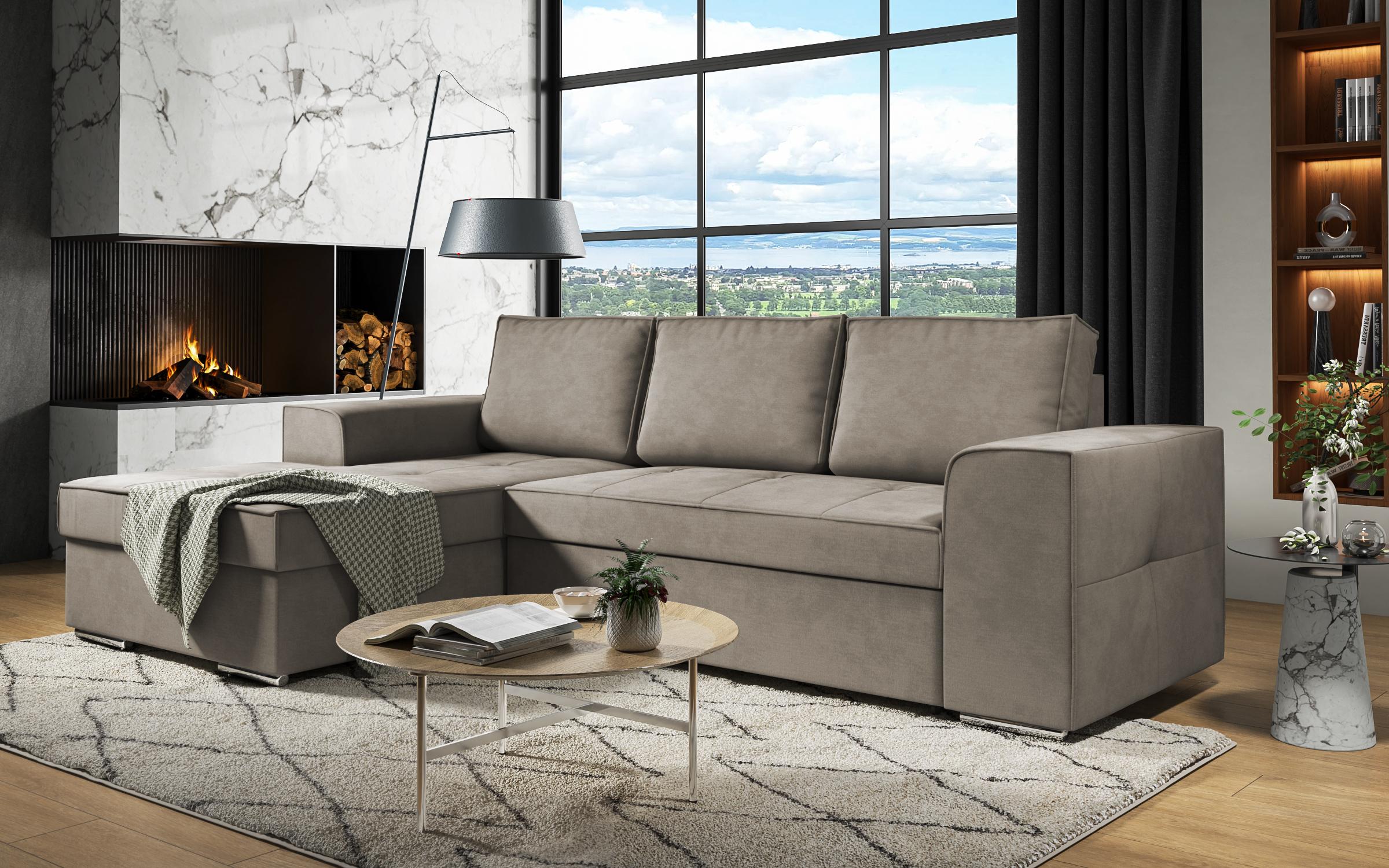Coltar extensibil Tivoli, bej  3