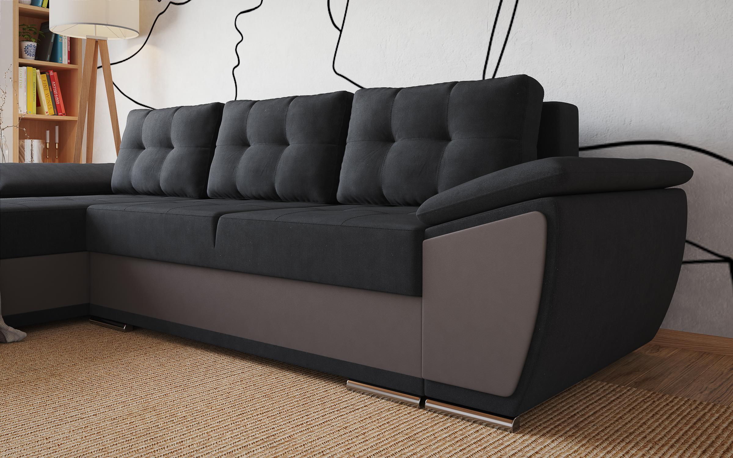 Coltar extensibil Tonino, grafit + gri  7