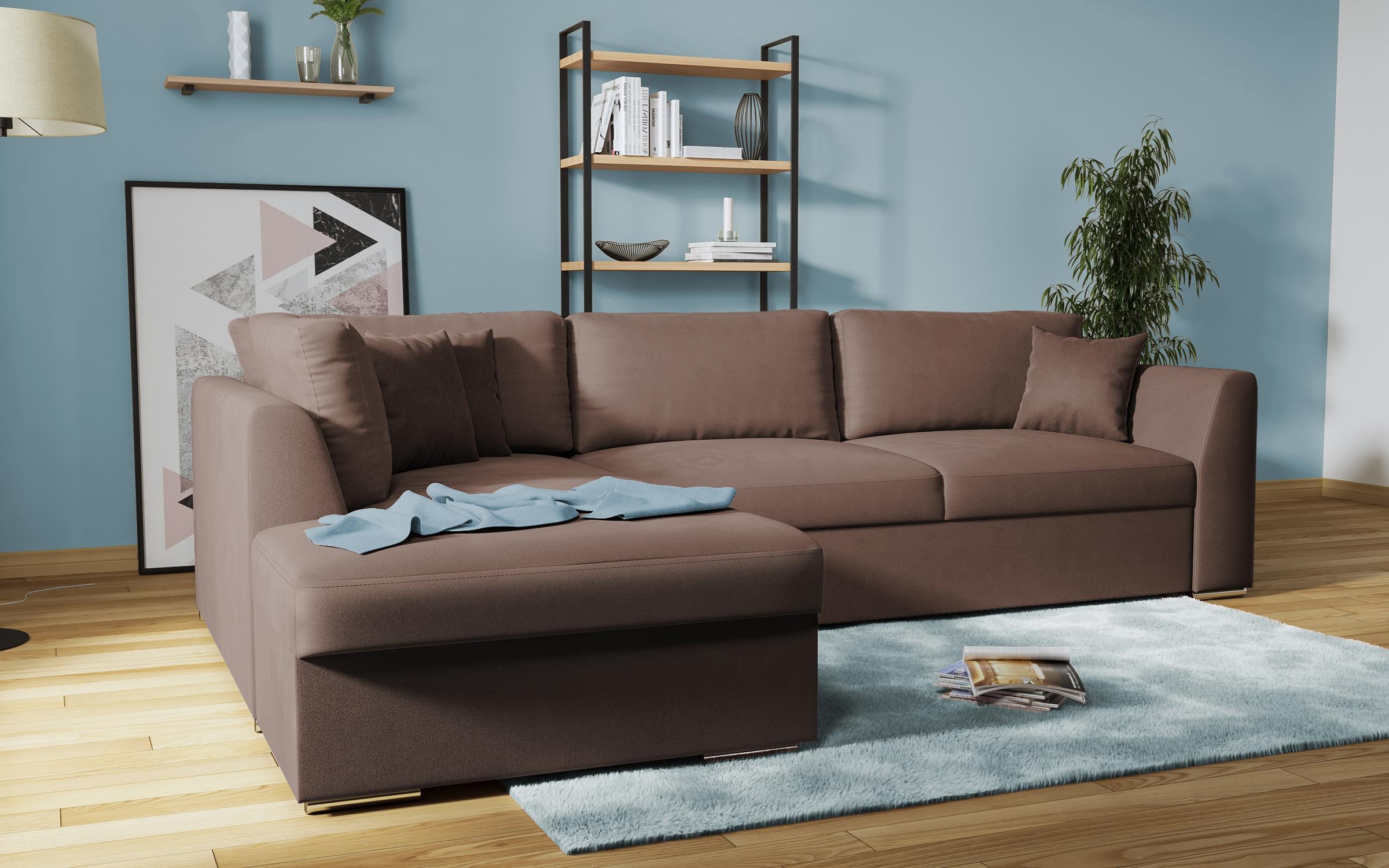 Coltar extensibil Toscana, turcoaz+ gri deschis  4