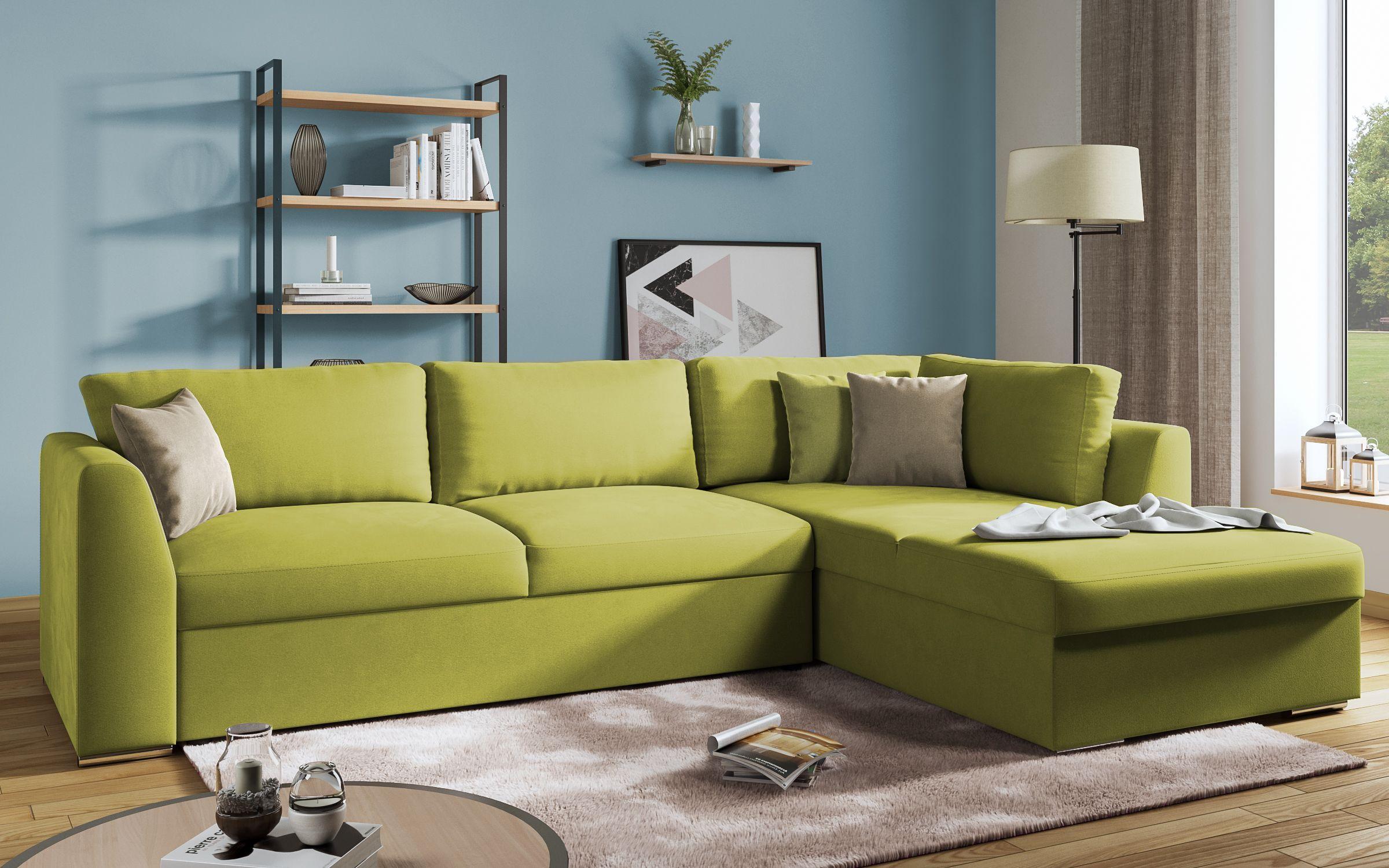 Coltar extensibil Toscana, verde + maro deschis  3