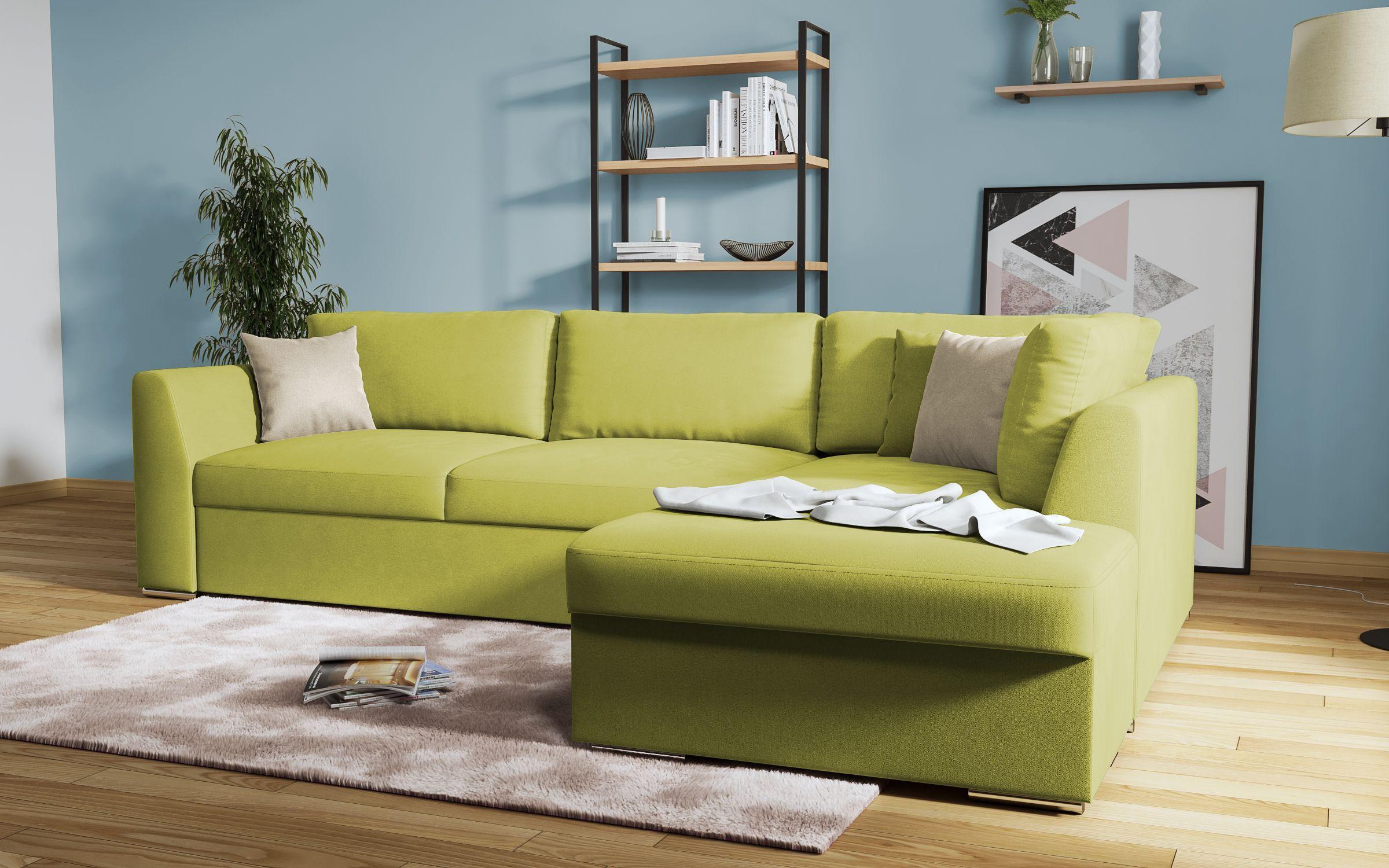 Coltar extensibil Toscana, verde + maro deschis  4