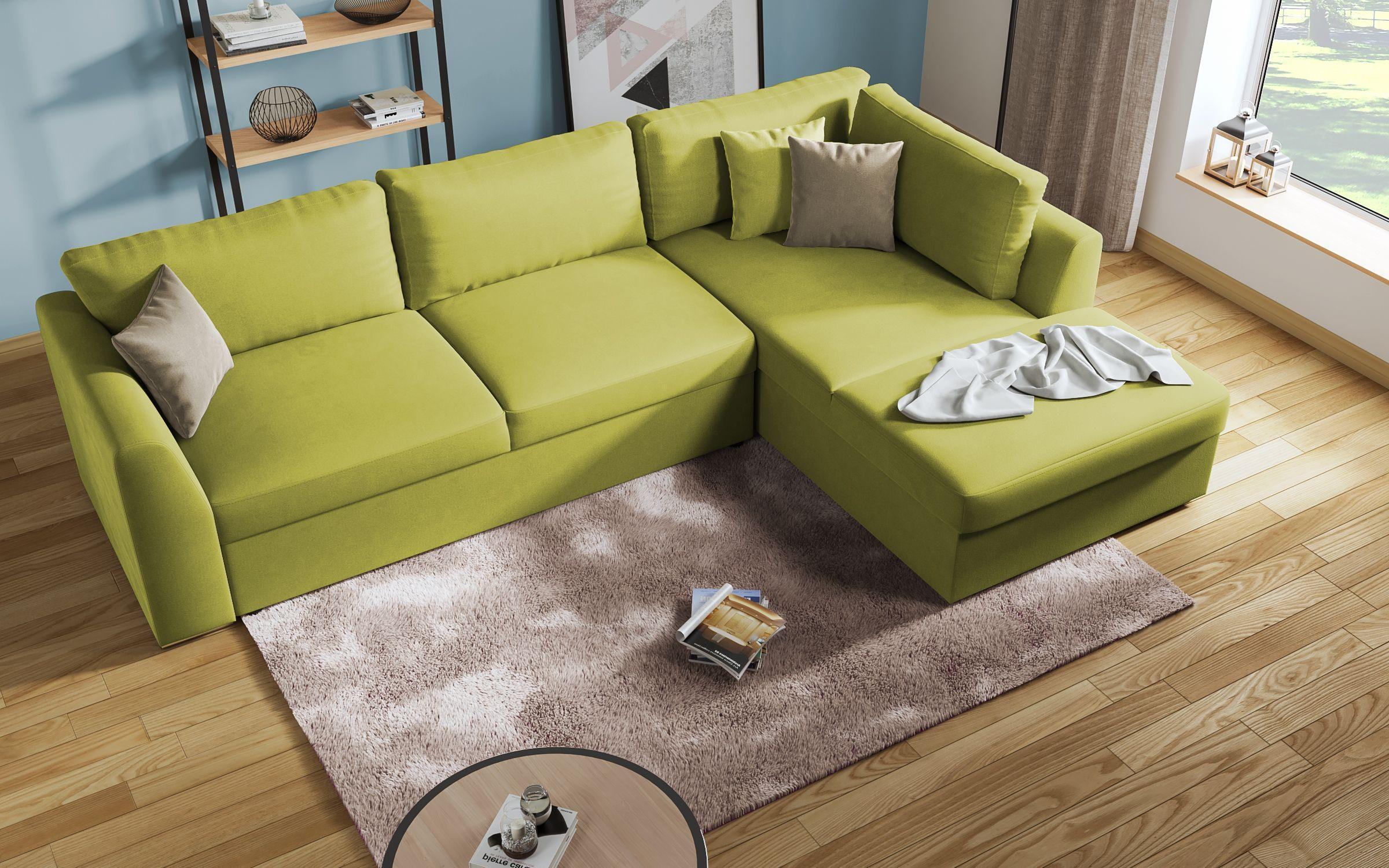 Coltar extensibil Toscana, verde + maro deschis  6