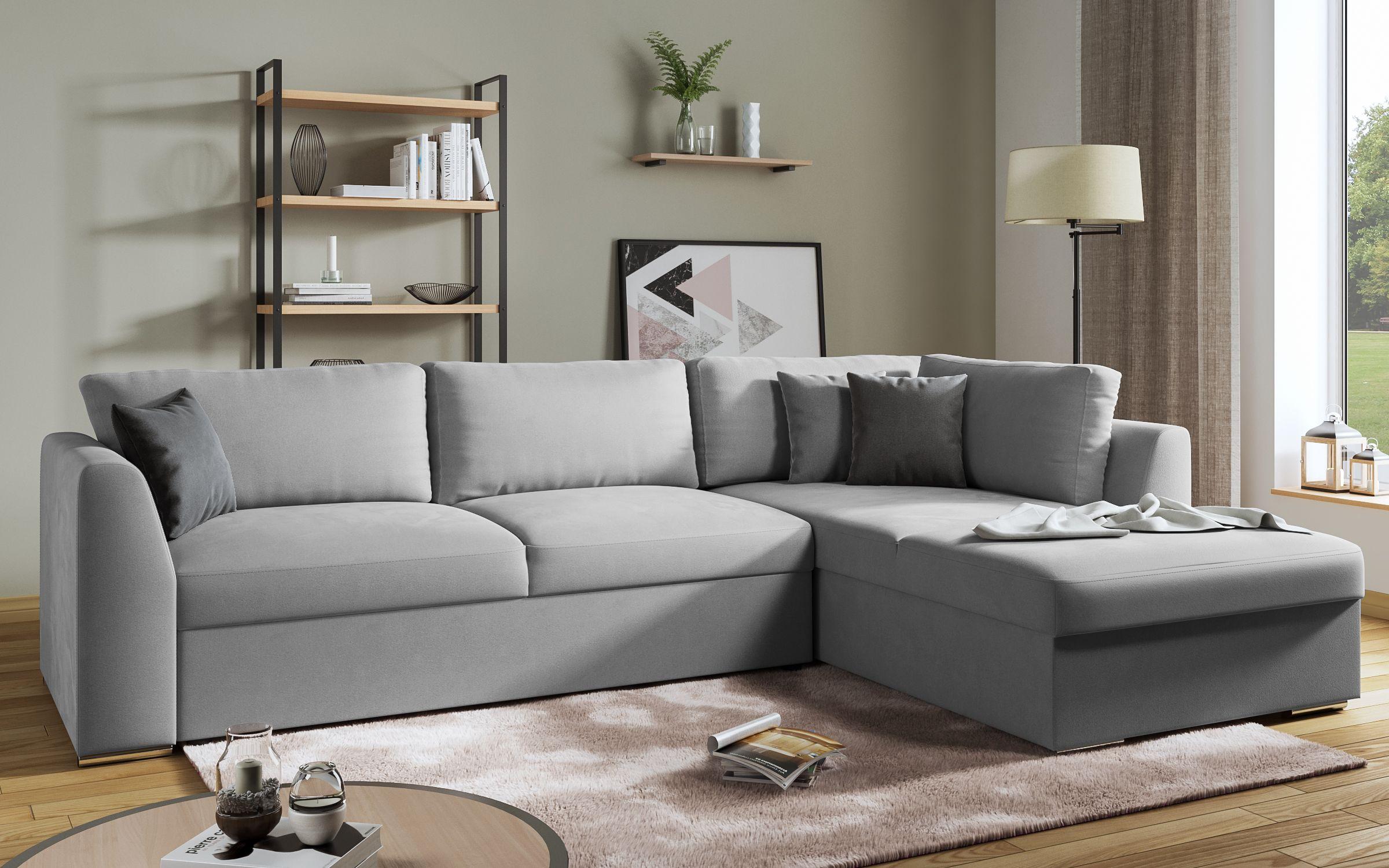 Coltar extensibil Toscana, gri deschis + gri inchis  2