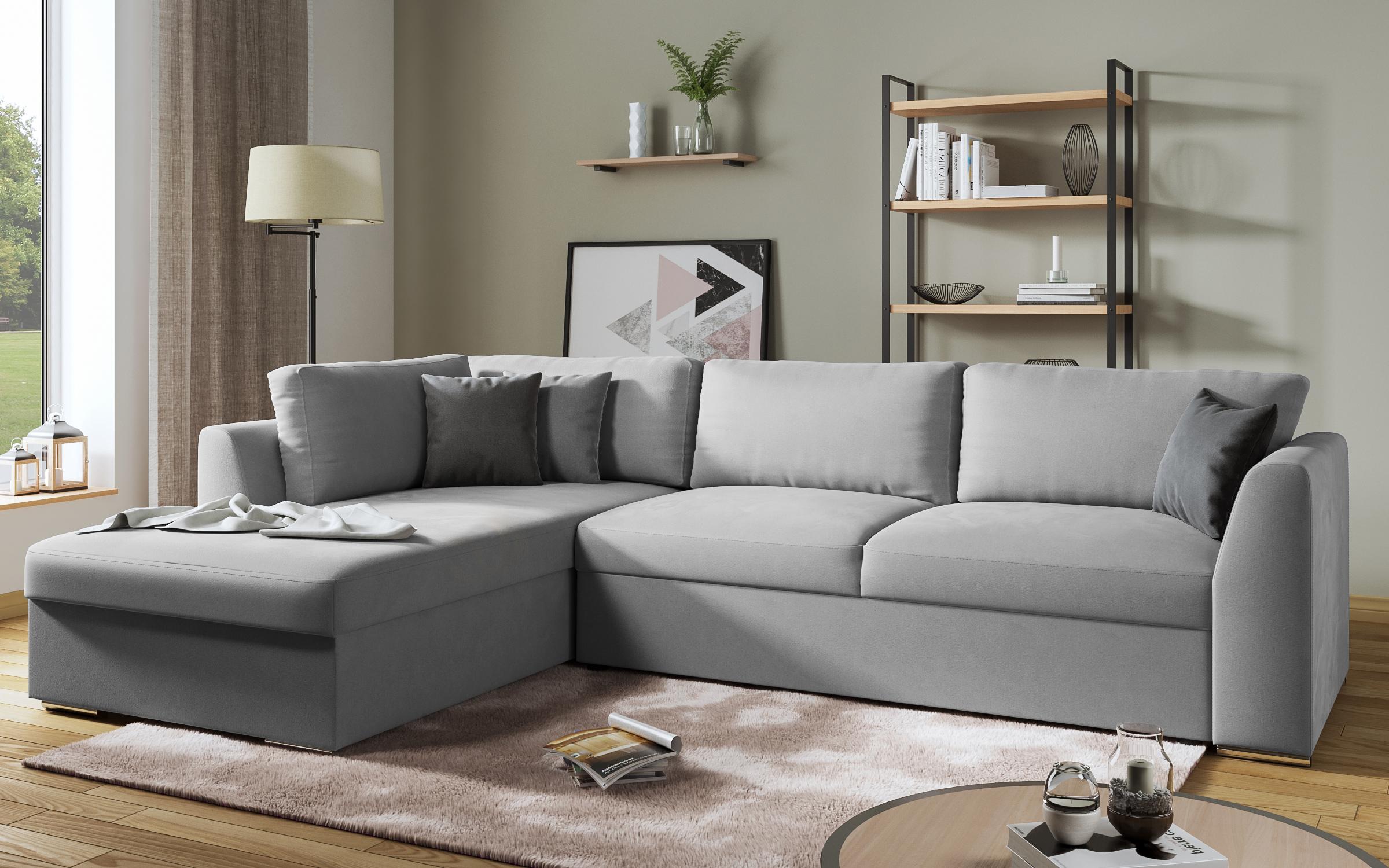 Coltar extensibil Toscana, gri deschis + gri inchis  3