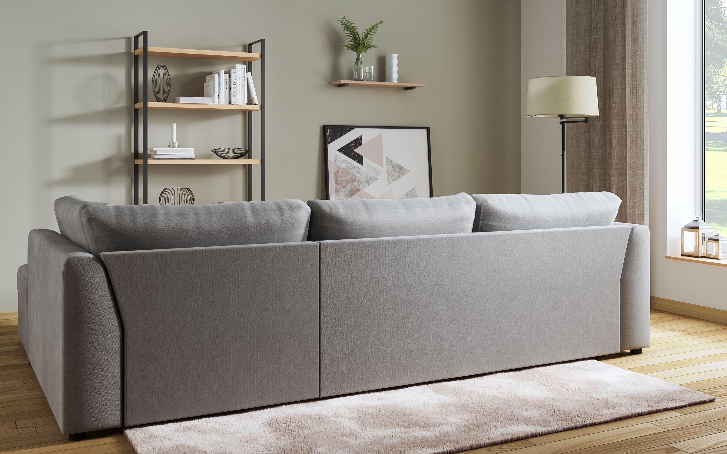 Coltar extensibil Toscana, gri deschis + gri inchis  6
