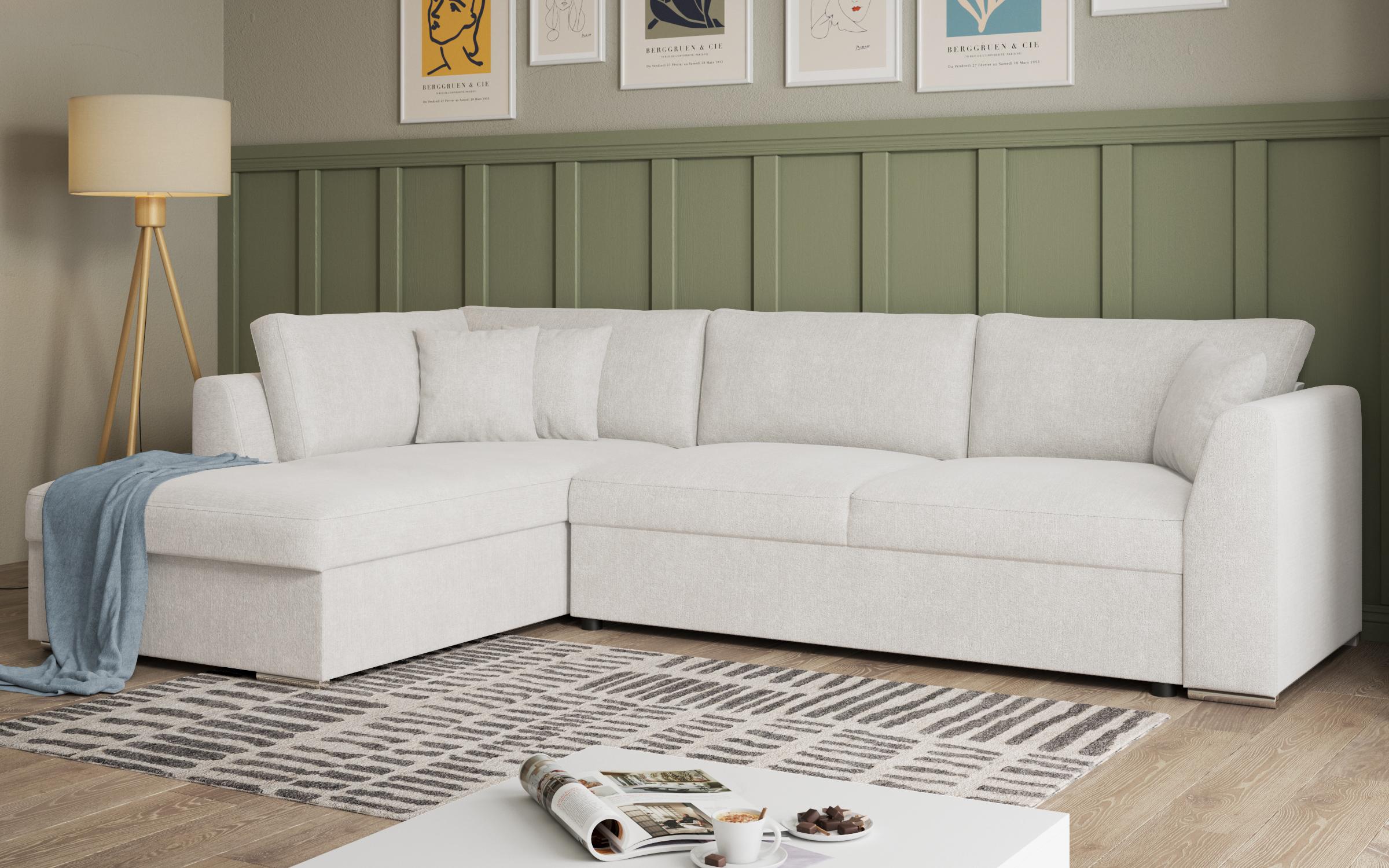 Coltar extensibil Toscana Supreme, alb  3
