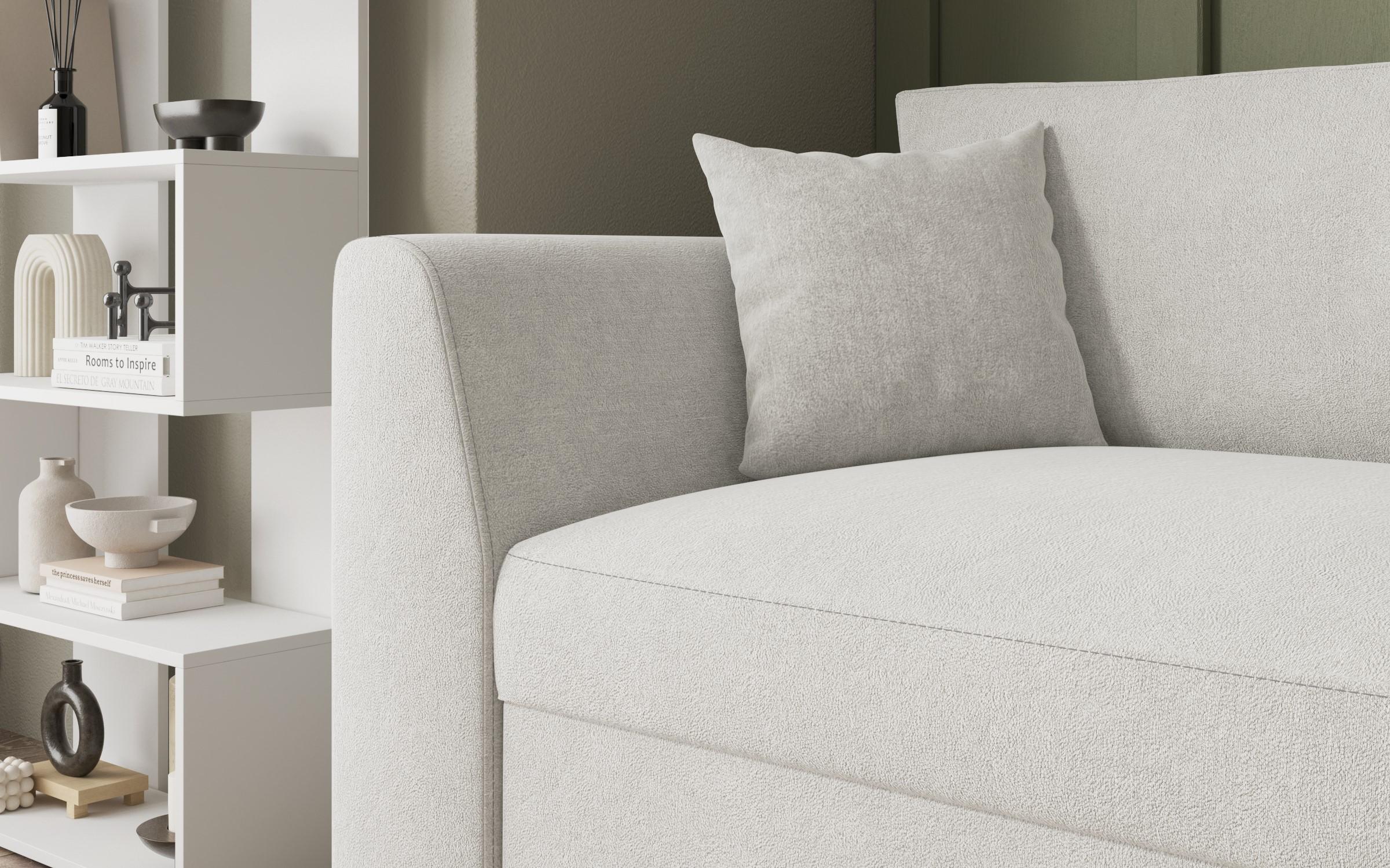 Раскладной угловой диван Тоскана Supreme, белый  5