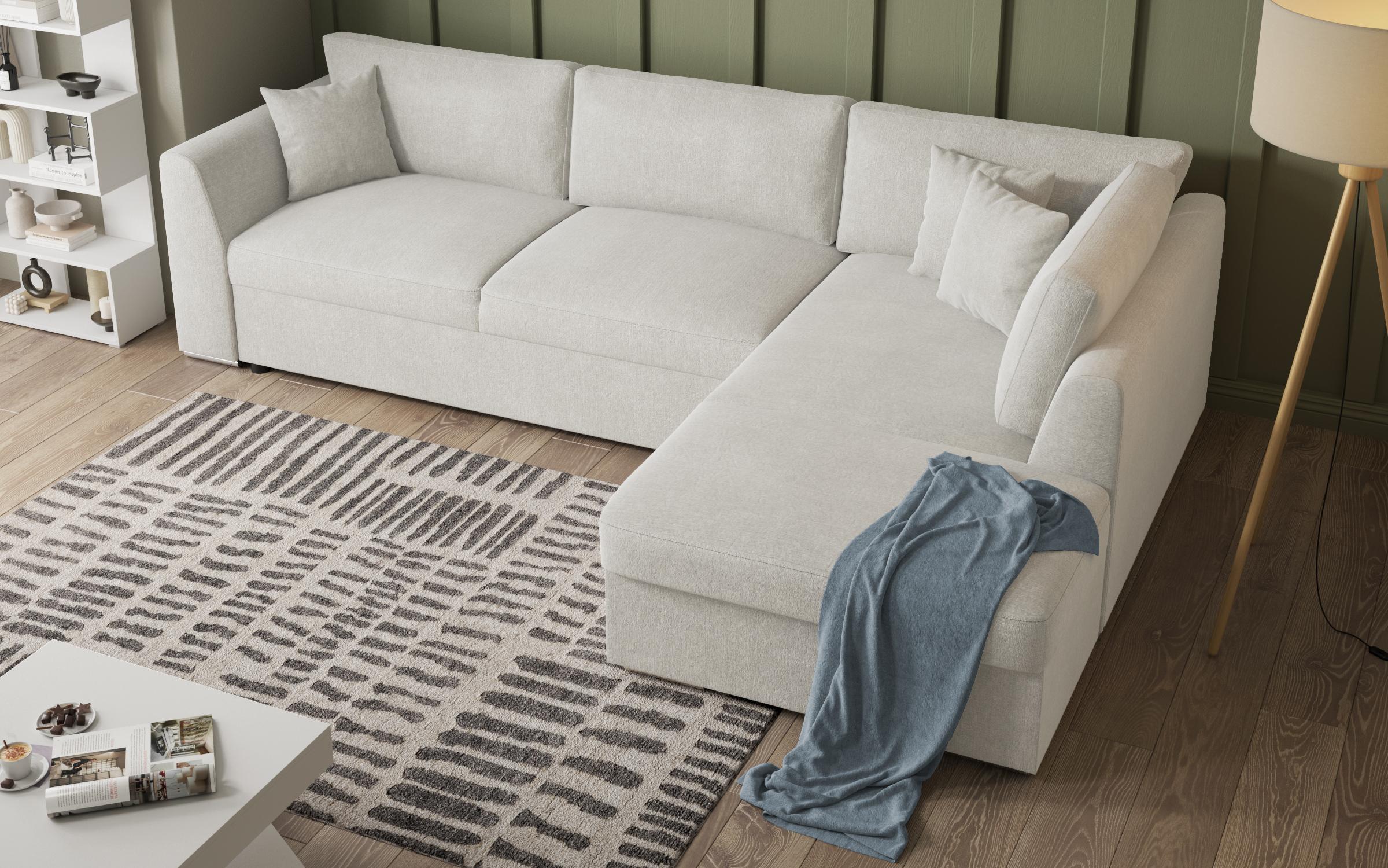 Coltar extensibil Toscana Supreme, alb  6