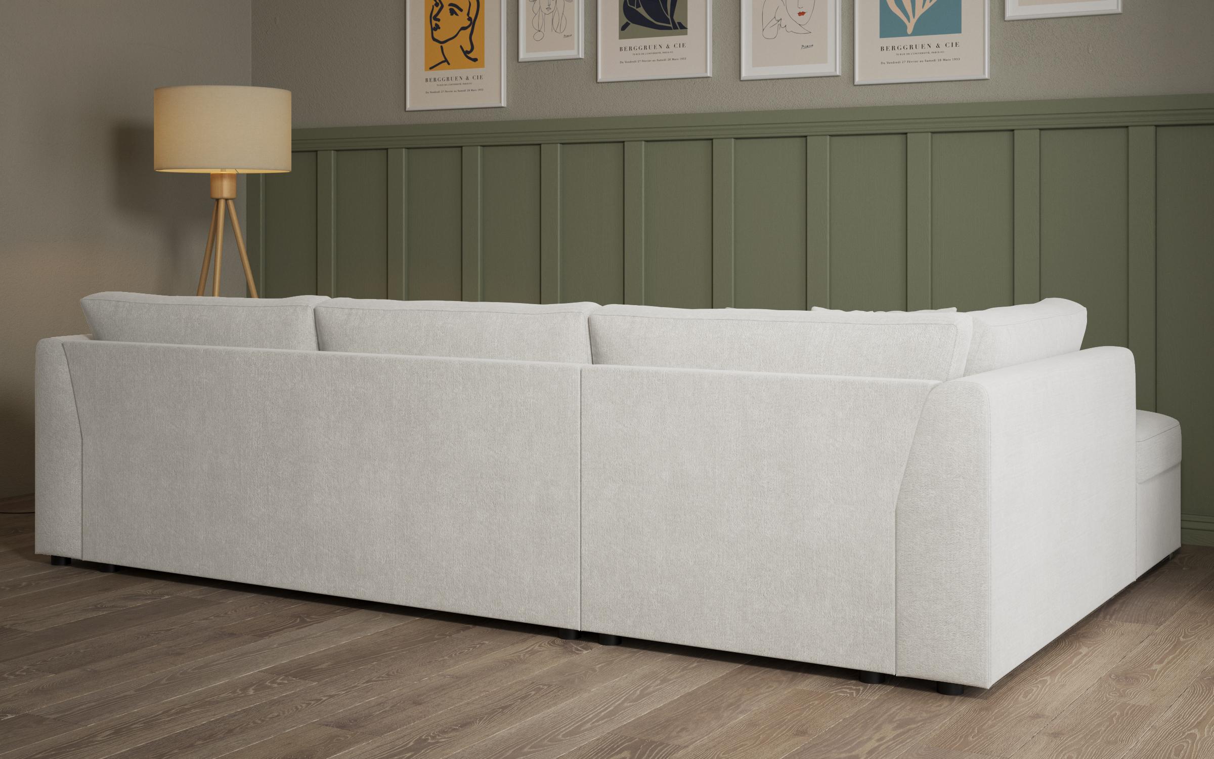 Coltar extensibil Toscana Supreme, alb  7