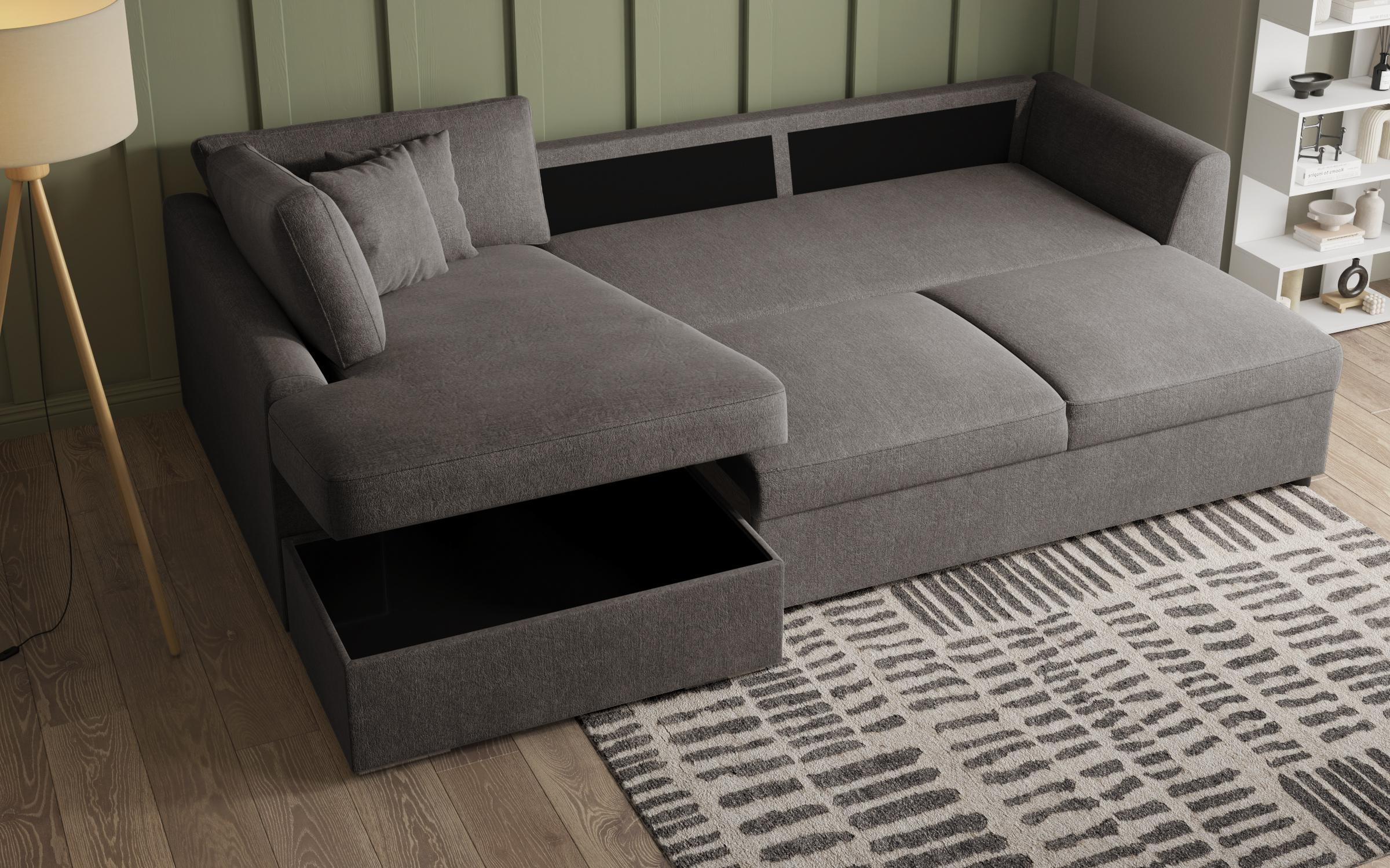 Coltar extensibil Toscana Supreme, gri-maroniu  8