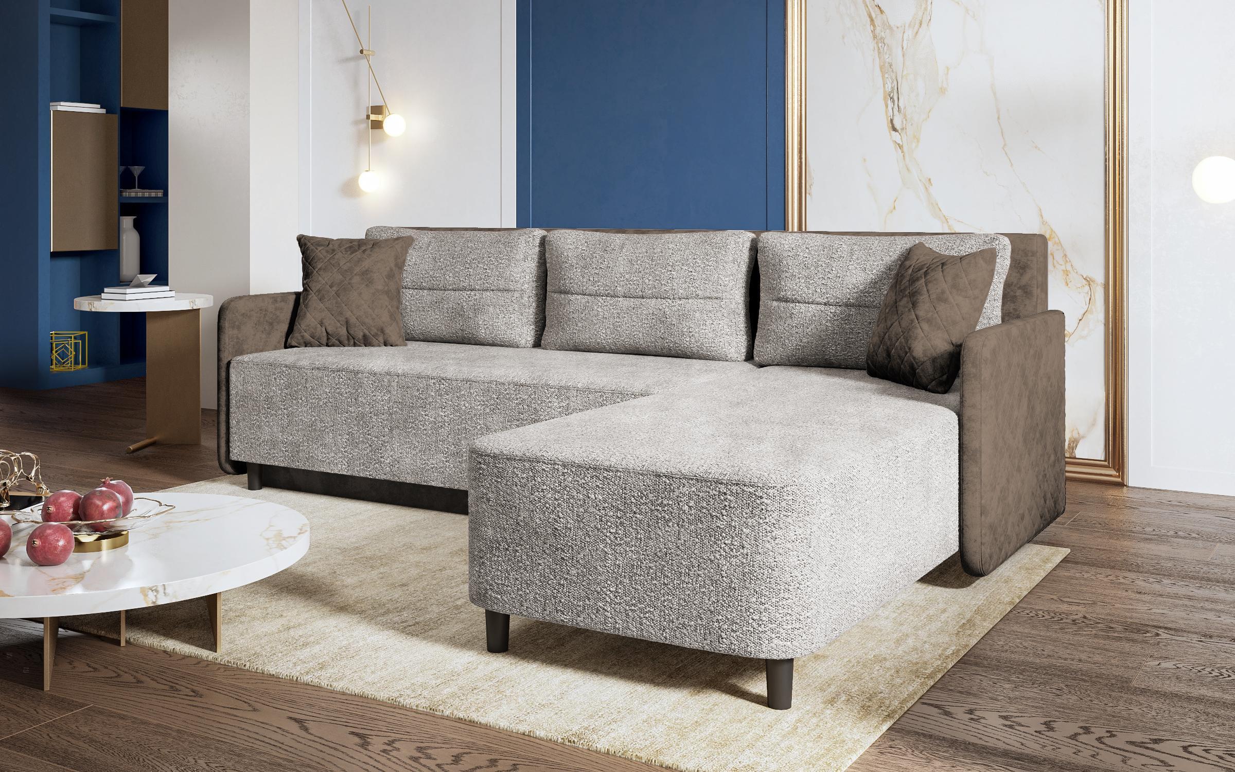 Coltar extensibil Vicard, bej + maro  4