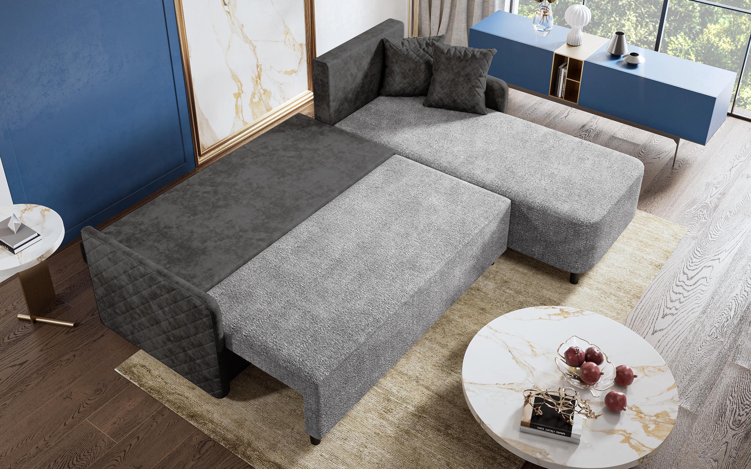 Coltar extensibil Vicard, gri + antracit  7