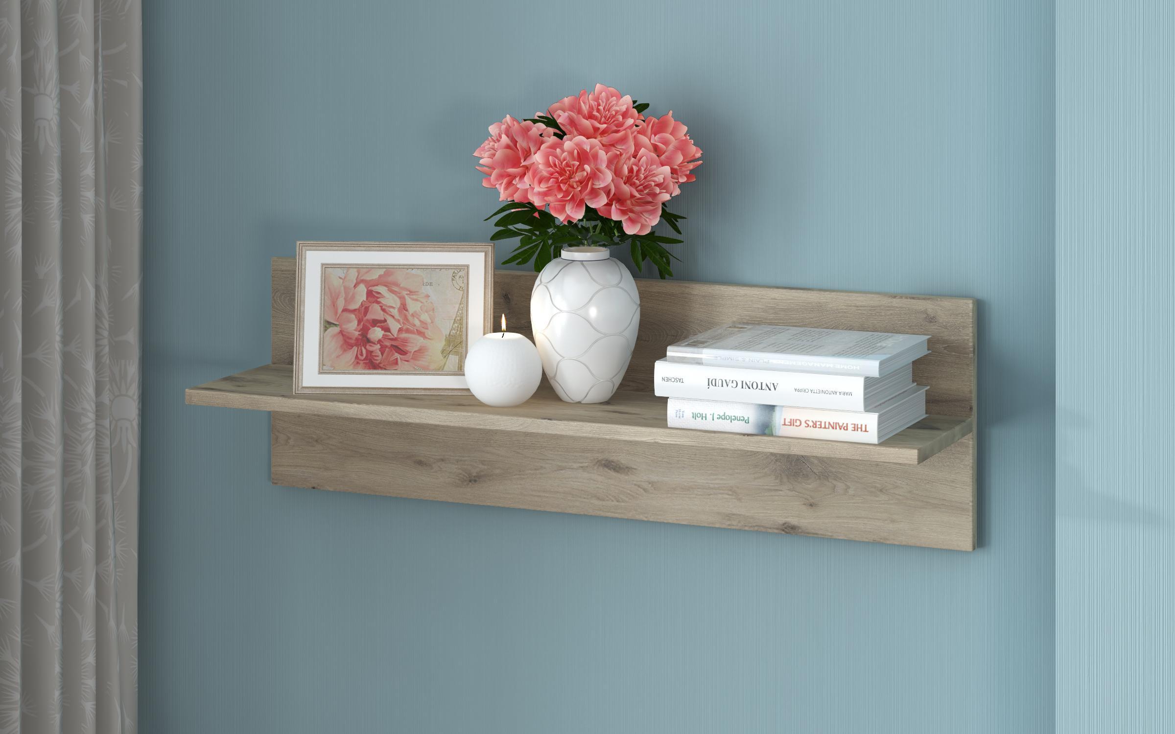 Etajera Mira, stejar scandinav deschis  1