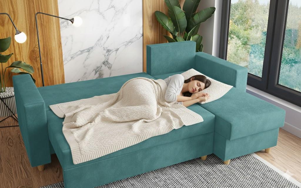 Coltar extensibil Fabiola, turcoaz  4