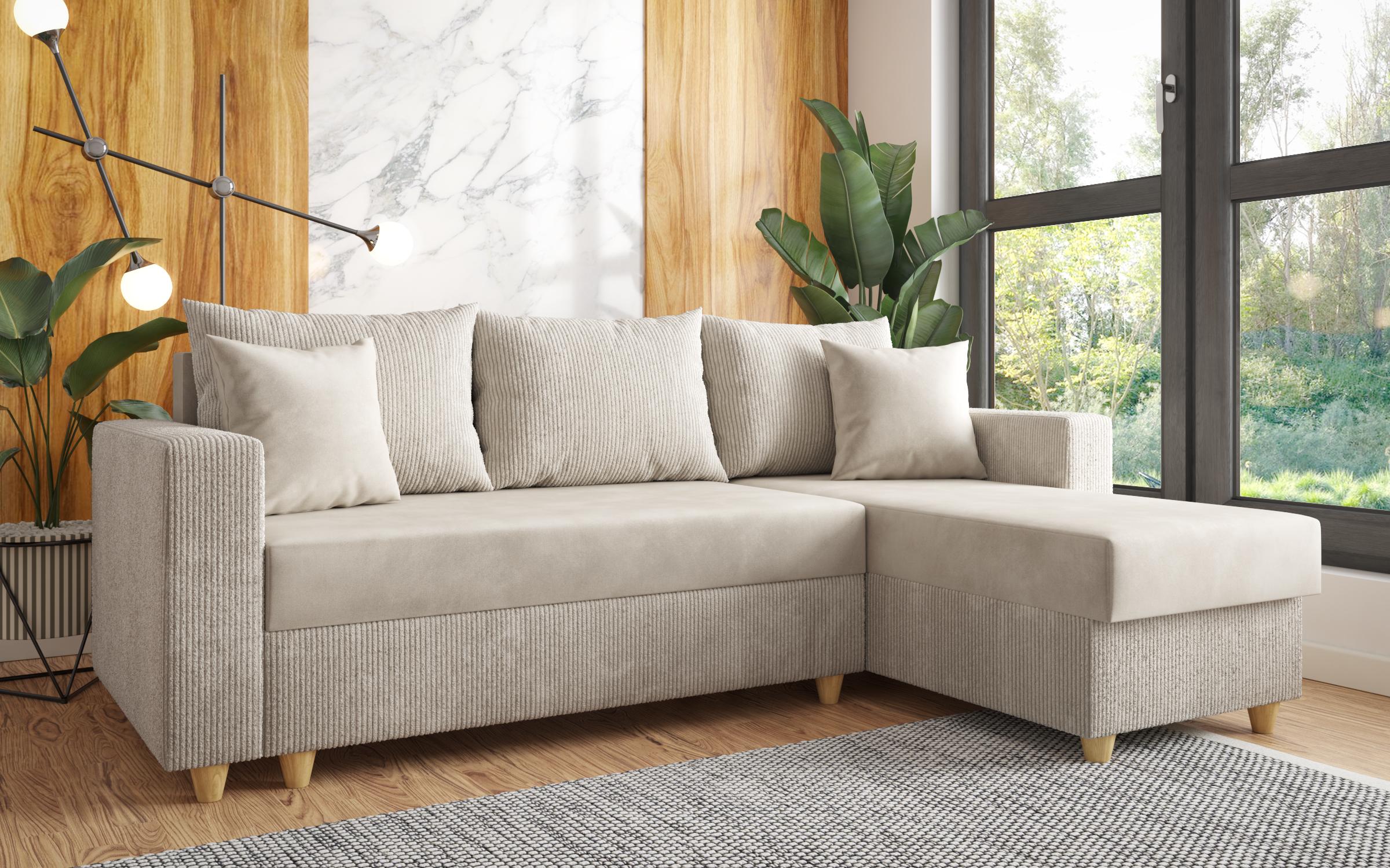 Coltar extensibil Finix, bej deschis  3
